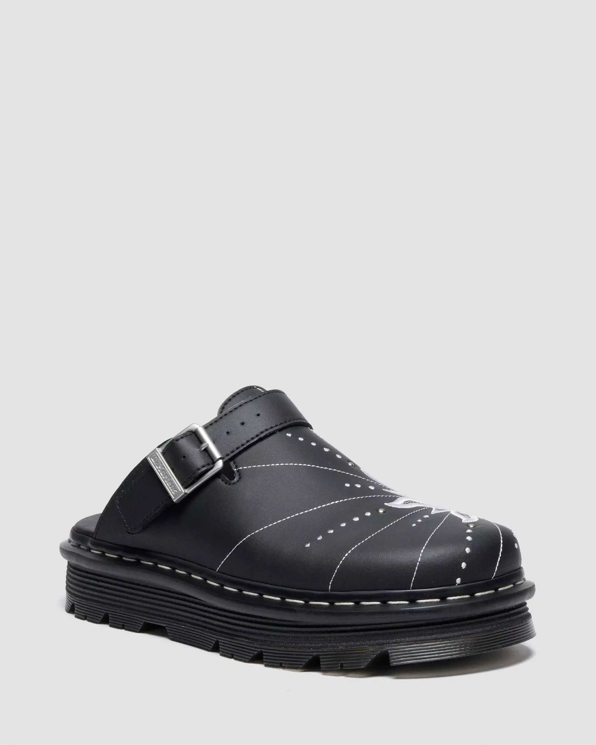 ZEBZAG MULE SOLAR FLARE Reclaimed Leather Slip On Mules