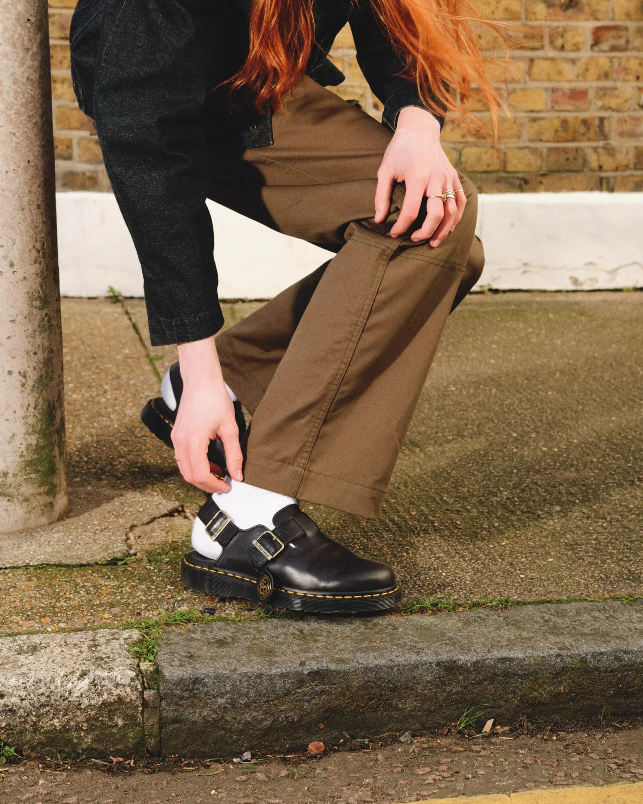 Jorge Made in England Leather Slingback Mules