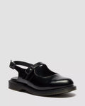 Madaline Mary Jane Smooth Leather Sling Back Shoes