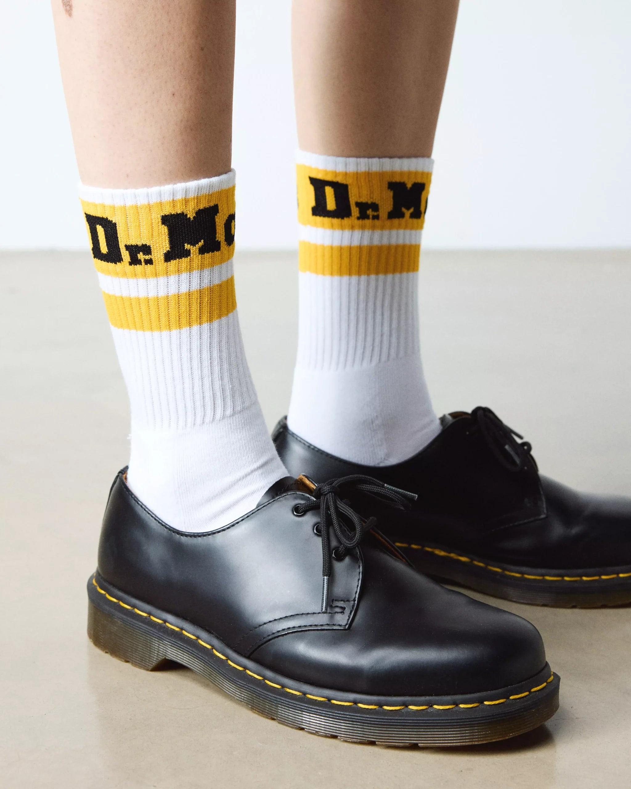 Athletic Logo Sock Organic Cotton Blend Socks