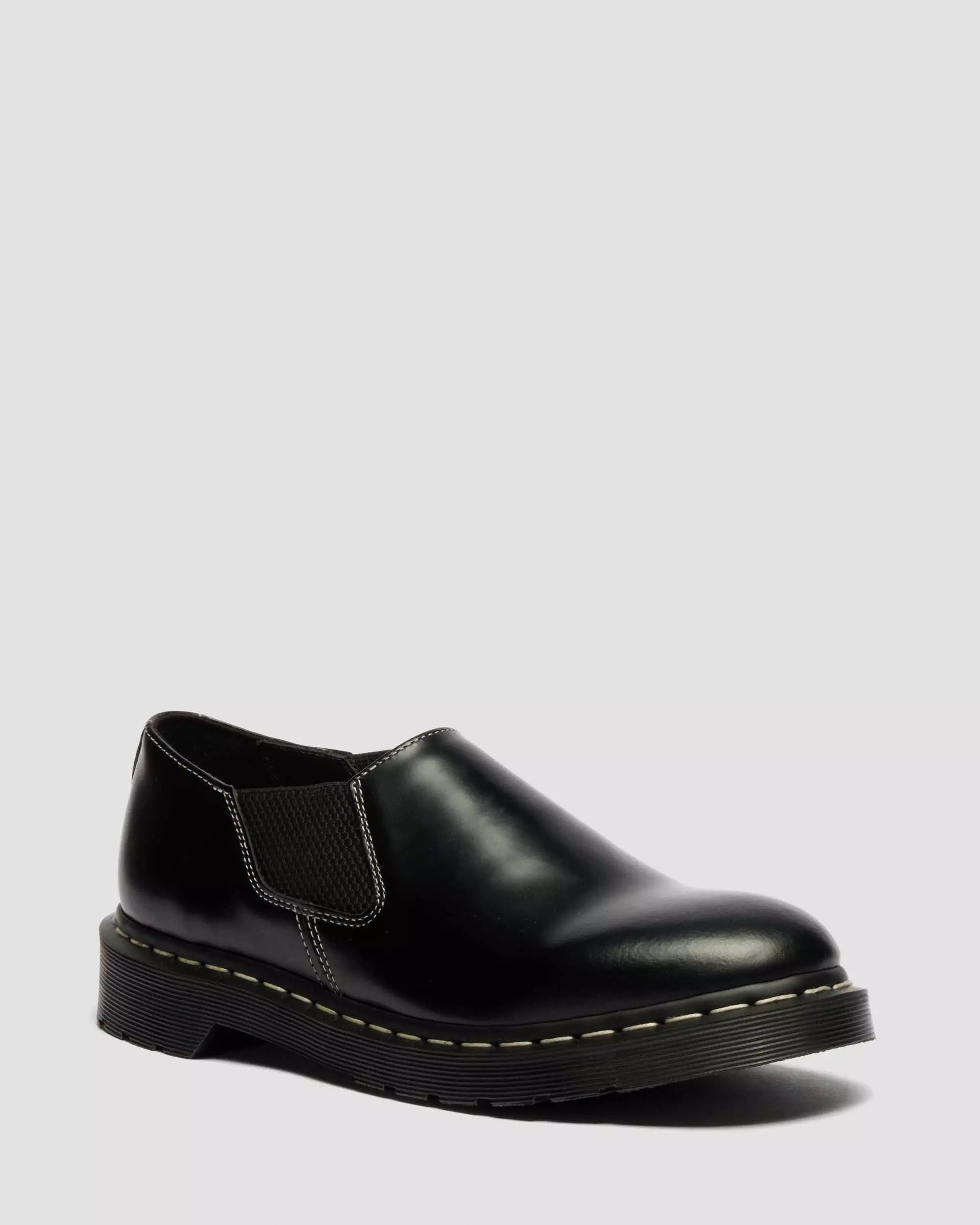 LOUIS Smooth Leather Slip On Shoes