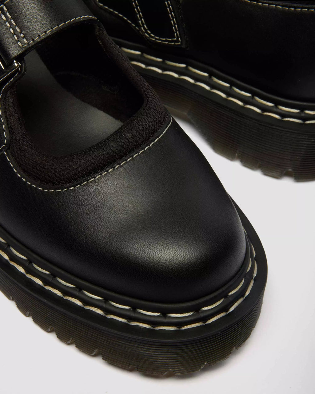 Mary Jane Bex Full Grain Leather Double Stitch Shoes