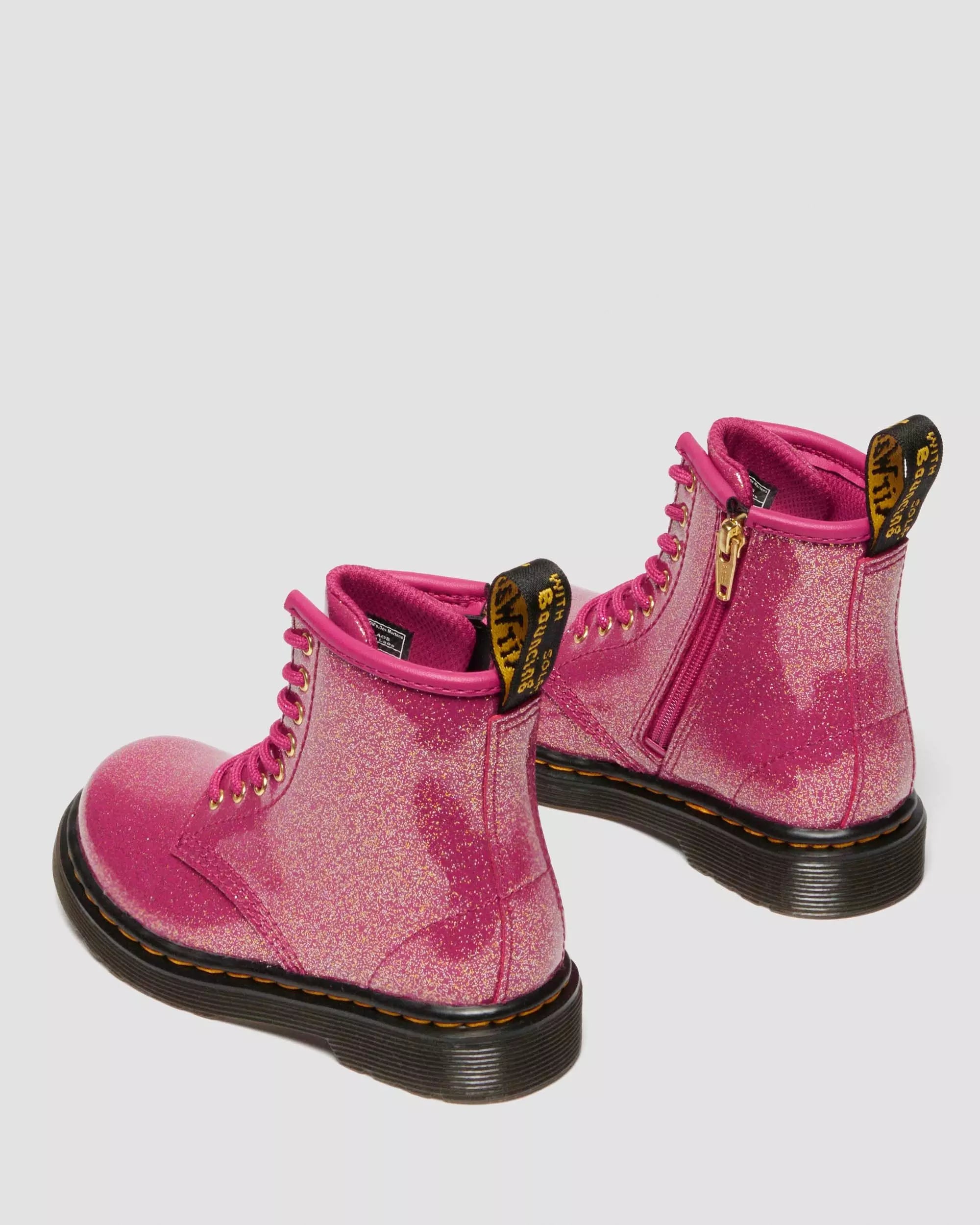 TODDLER 1460 GLITTER PATENT LEATHER BOOTS
