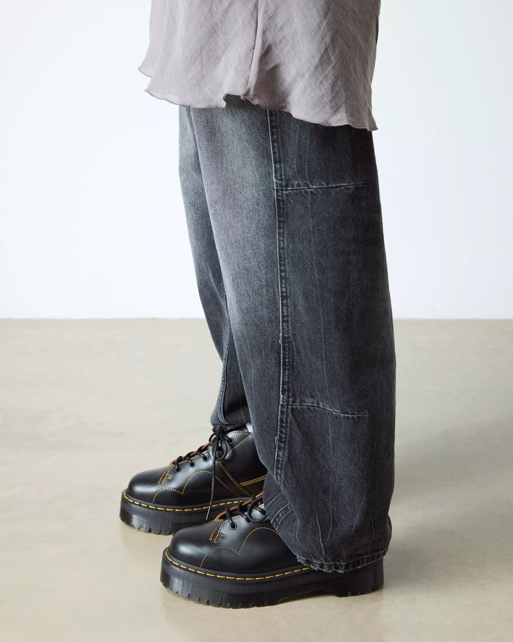 Church Platform Monkey Boots