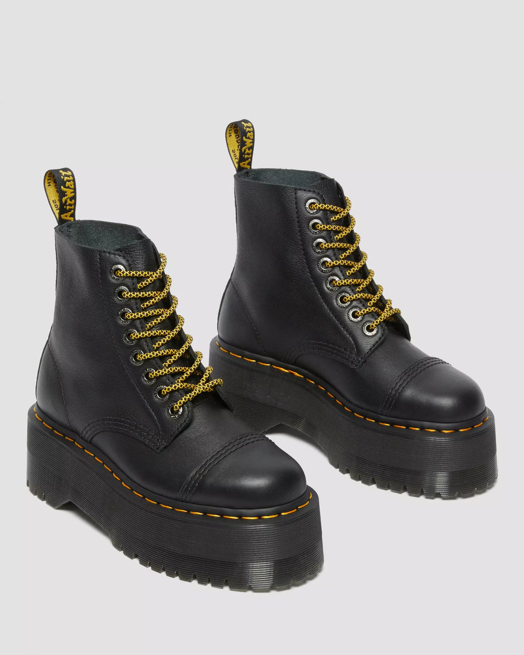 Sinclair Max Pisa Leather Platform Boots