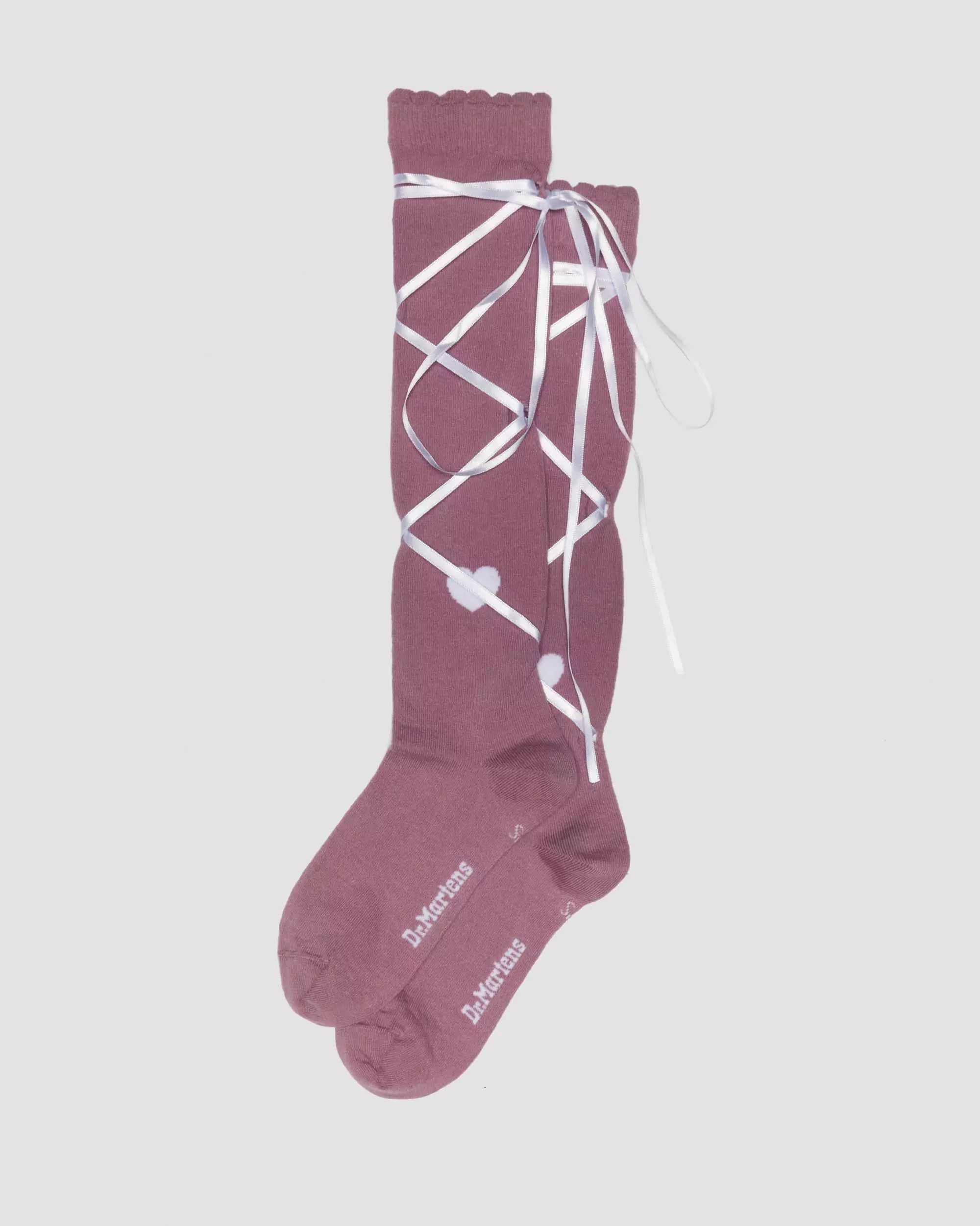 LONG LACE UP SOCKS Organic Cotton Blend