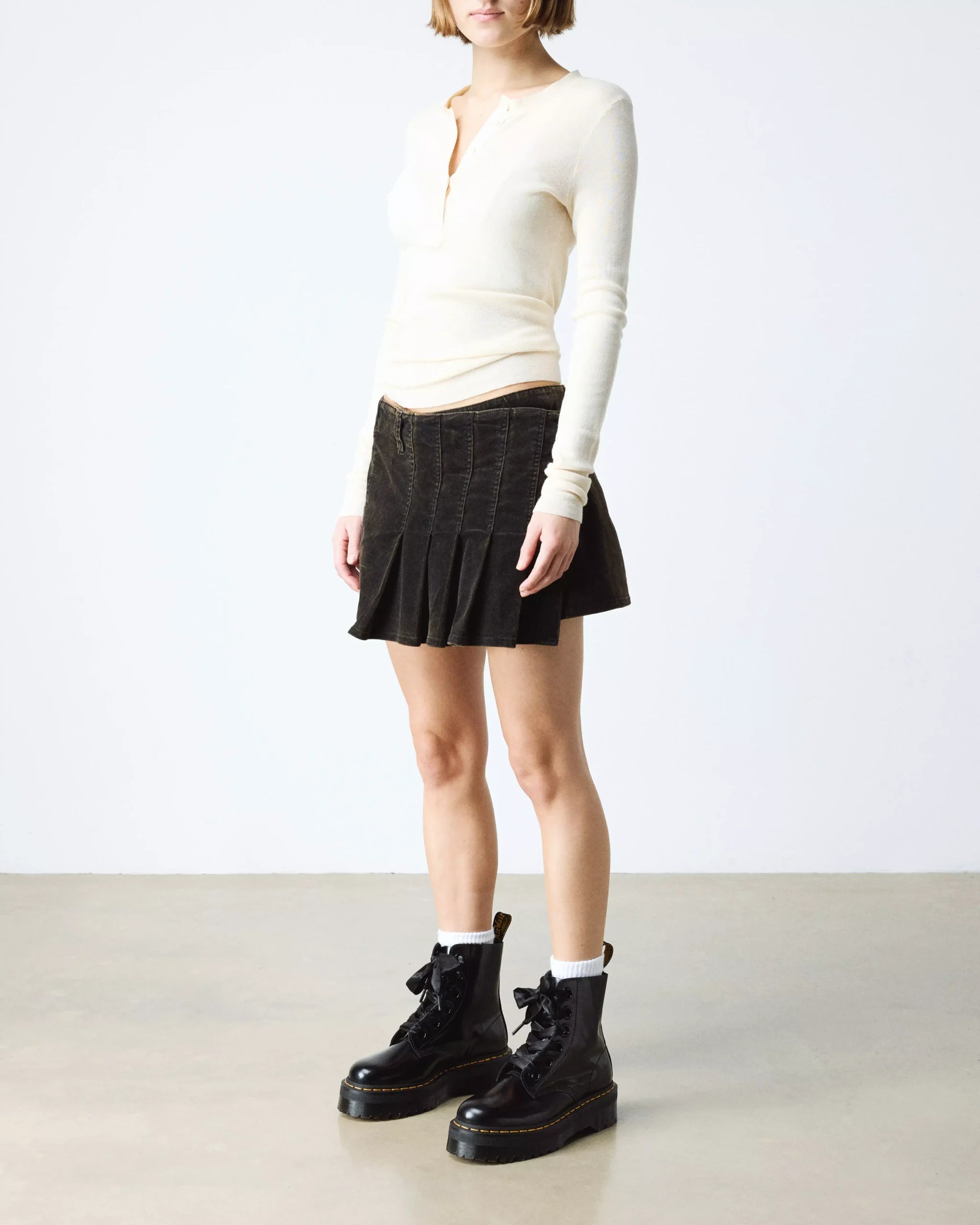 MOLLY Women's Leather Platform Boots