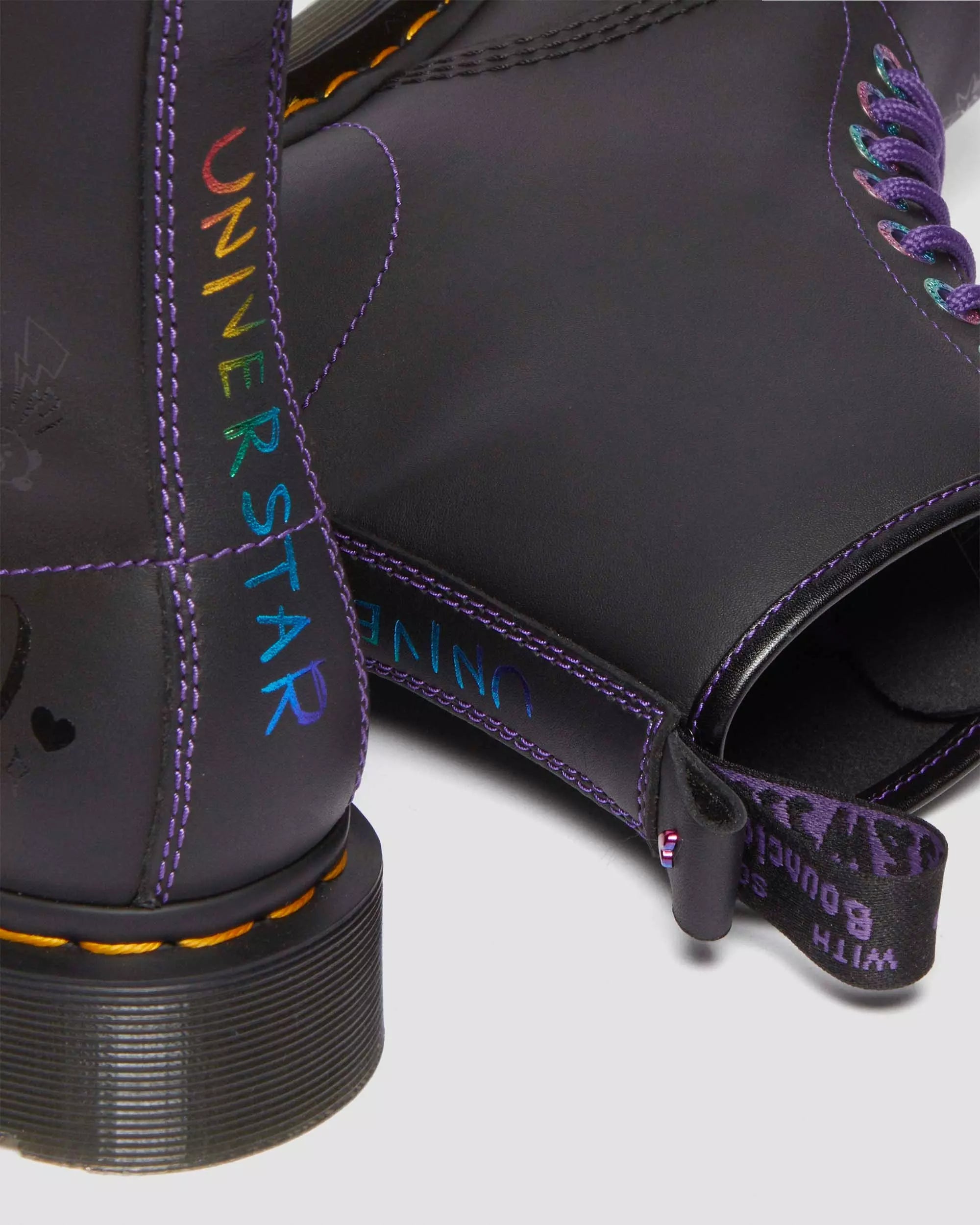 1460 x BT21 Leather Lace Up Boots