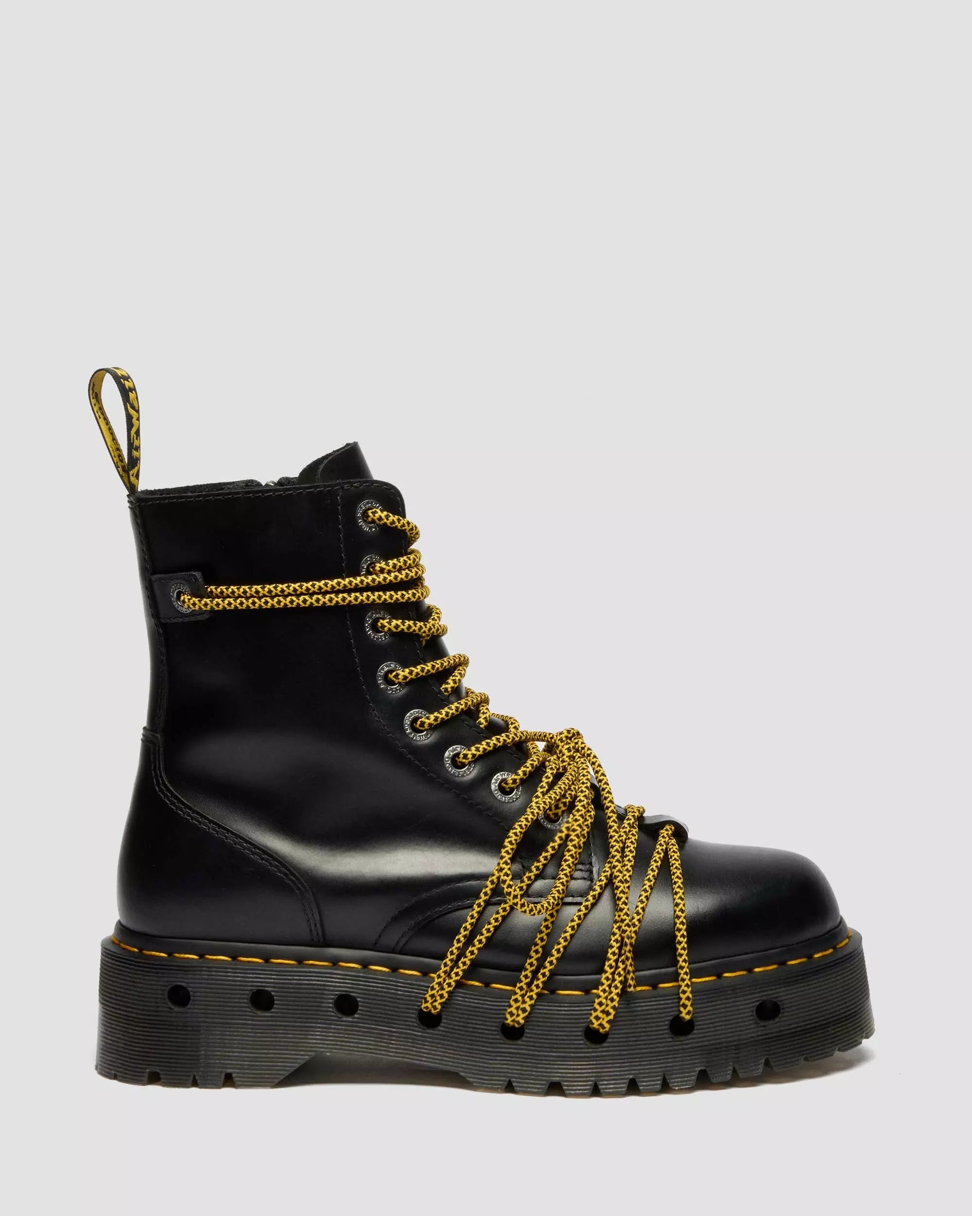 JADON XL Leather Platform Boots