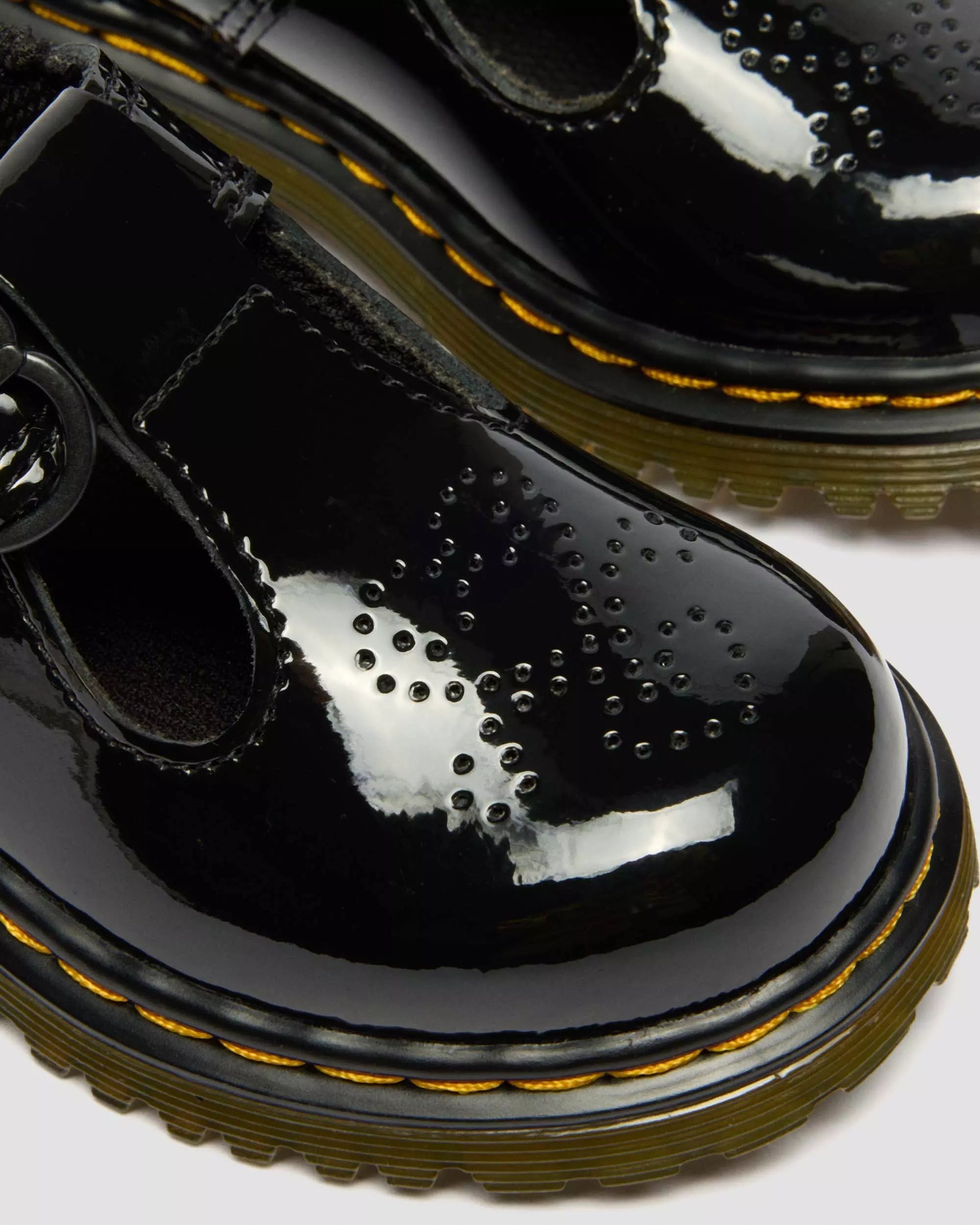 TODDLER POLLEY II Heart Patent Leather Shoes