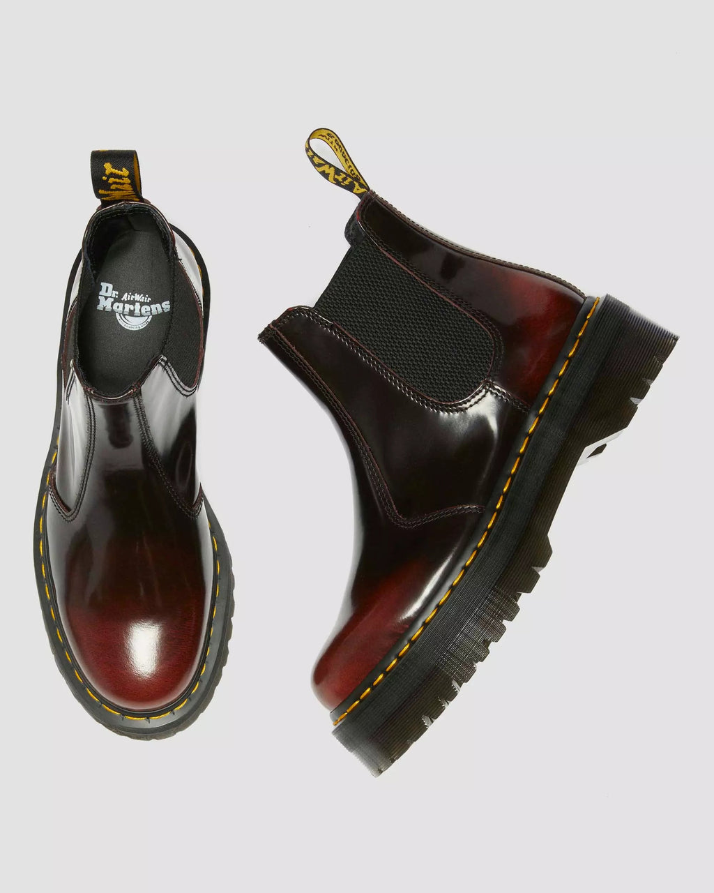2976 Arcadia Leather Platform Chelsea Boots