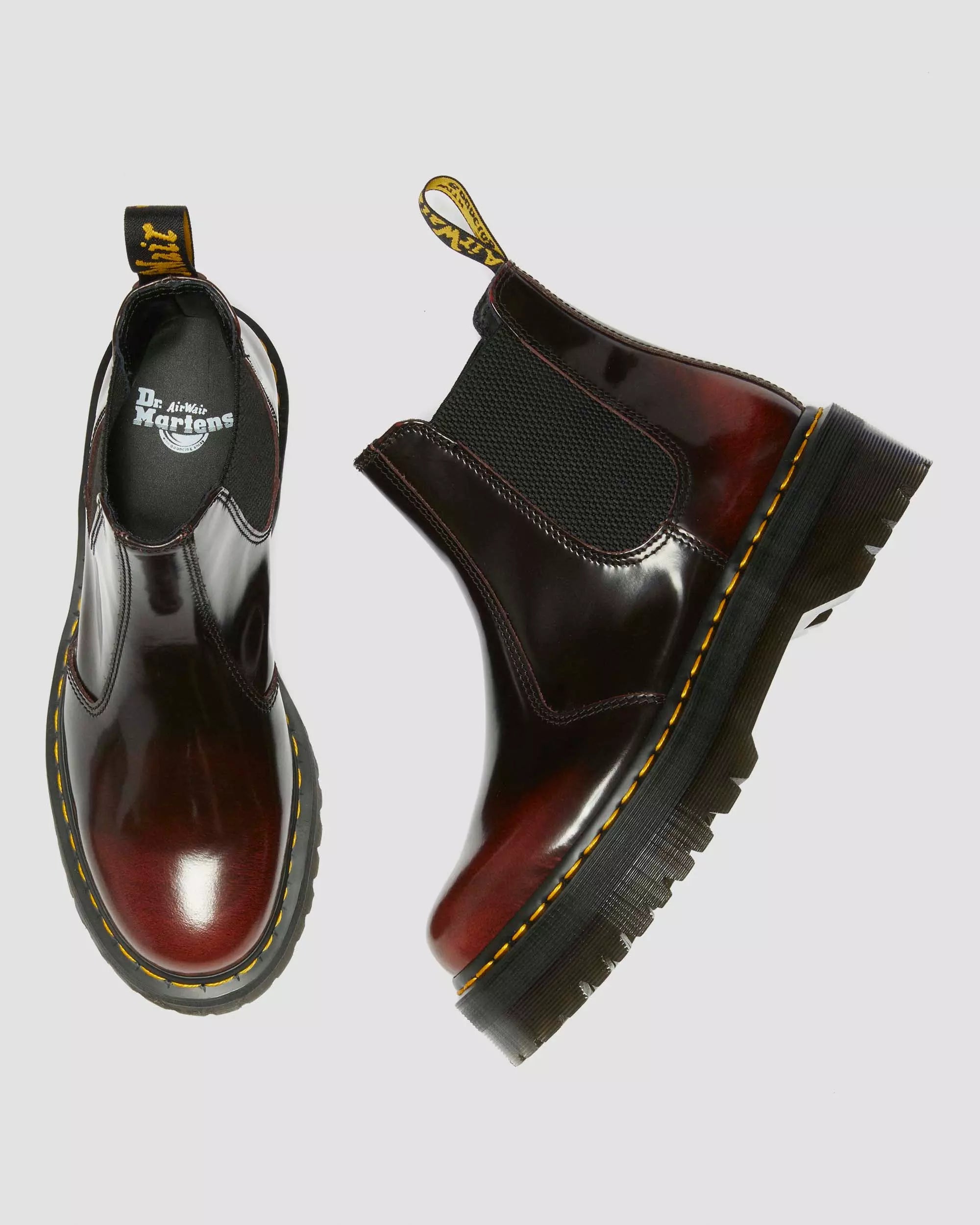2976 Arcadia Leather Platform Chelsea Boots
