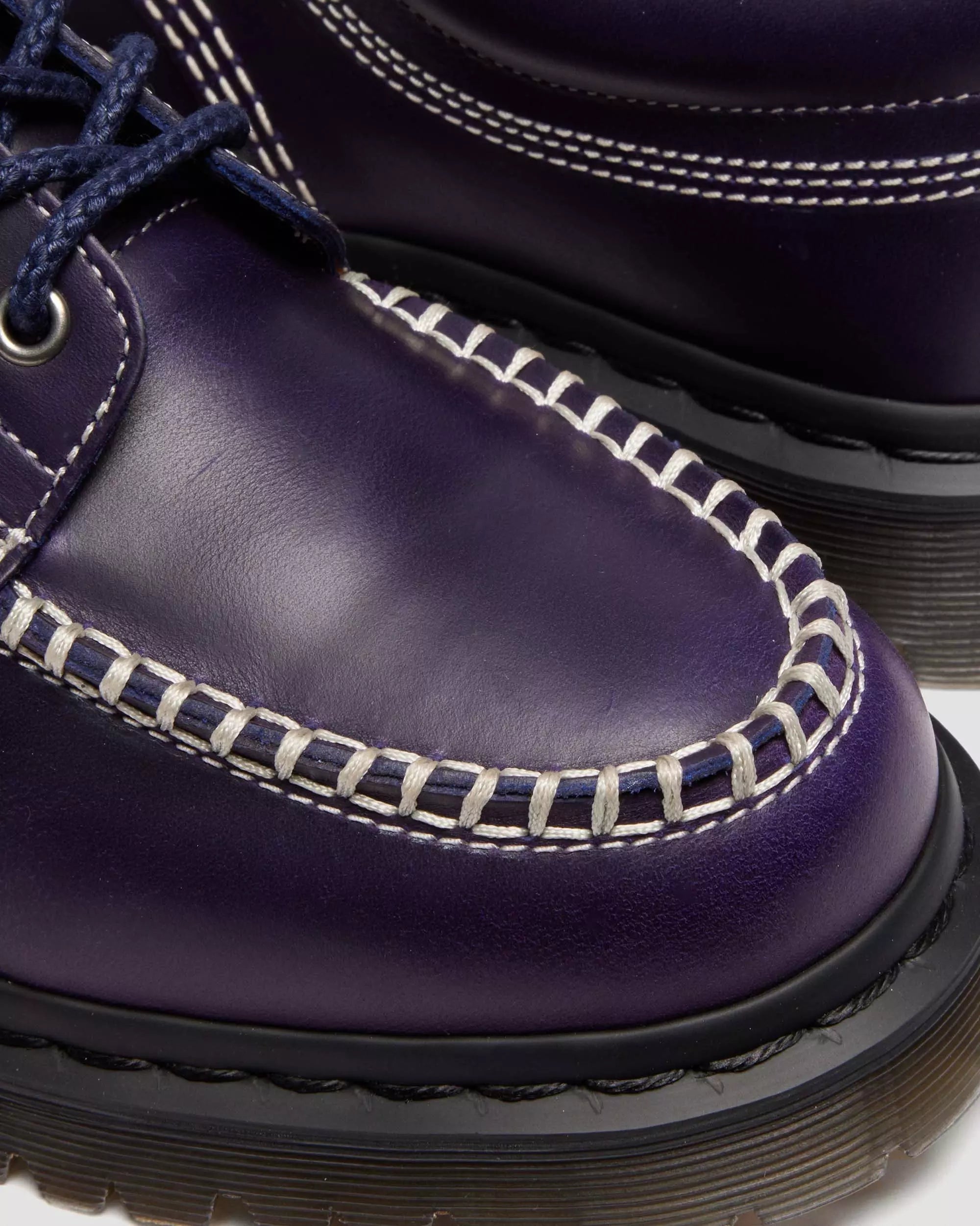 Lowell Orleans Leather Moc Toe Shoe