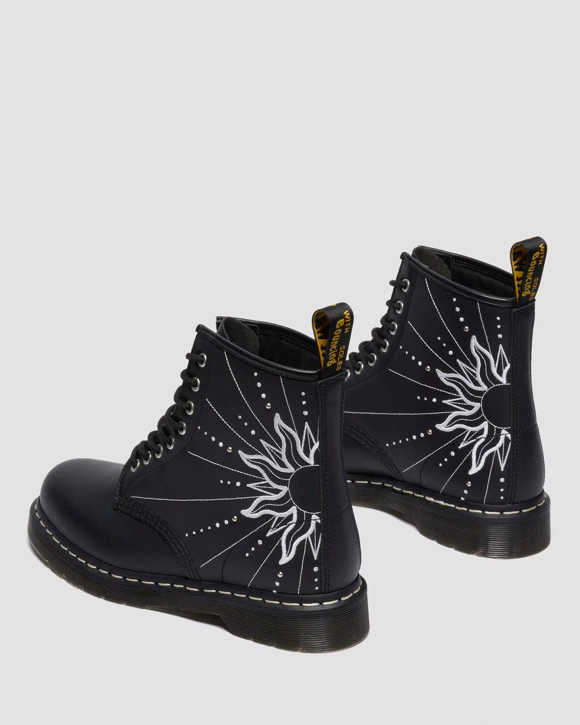 1460 SOLAR FLARE Reclaimed Leather Lace Up Boots