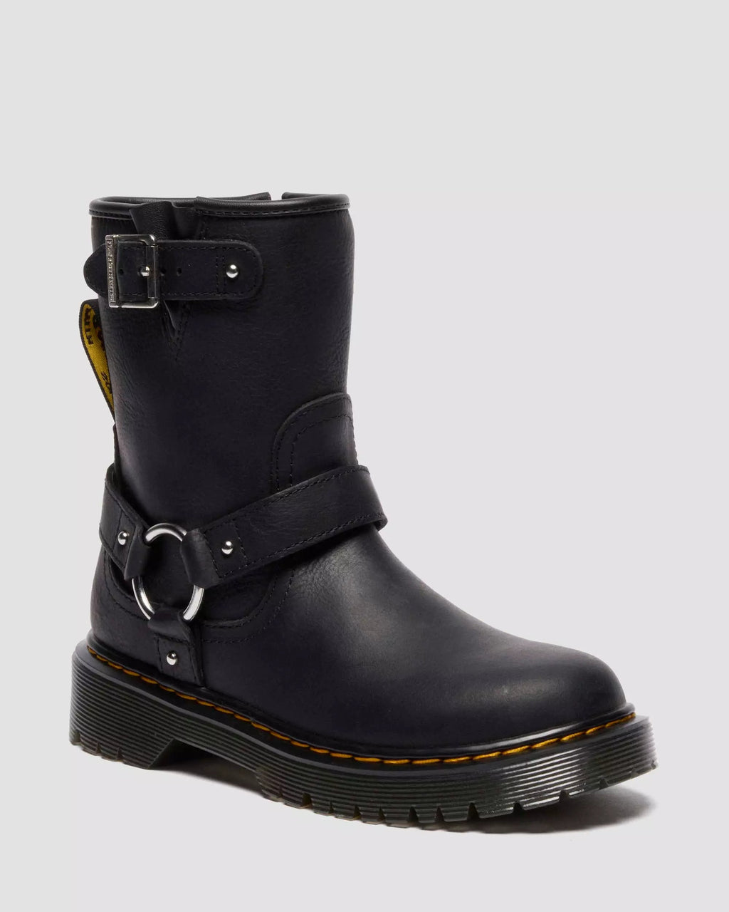 Genaya Junior Kids Leather Biker Boots