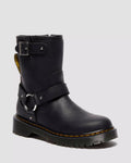 Genaya Junior Kids Leather Biker Boots