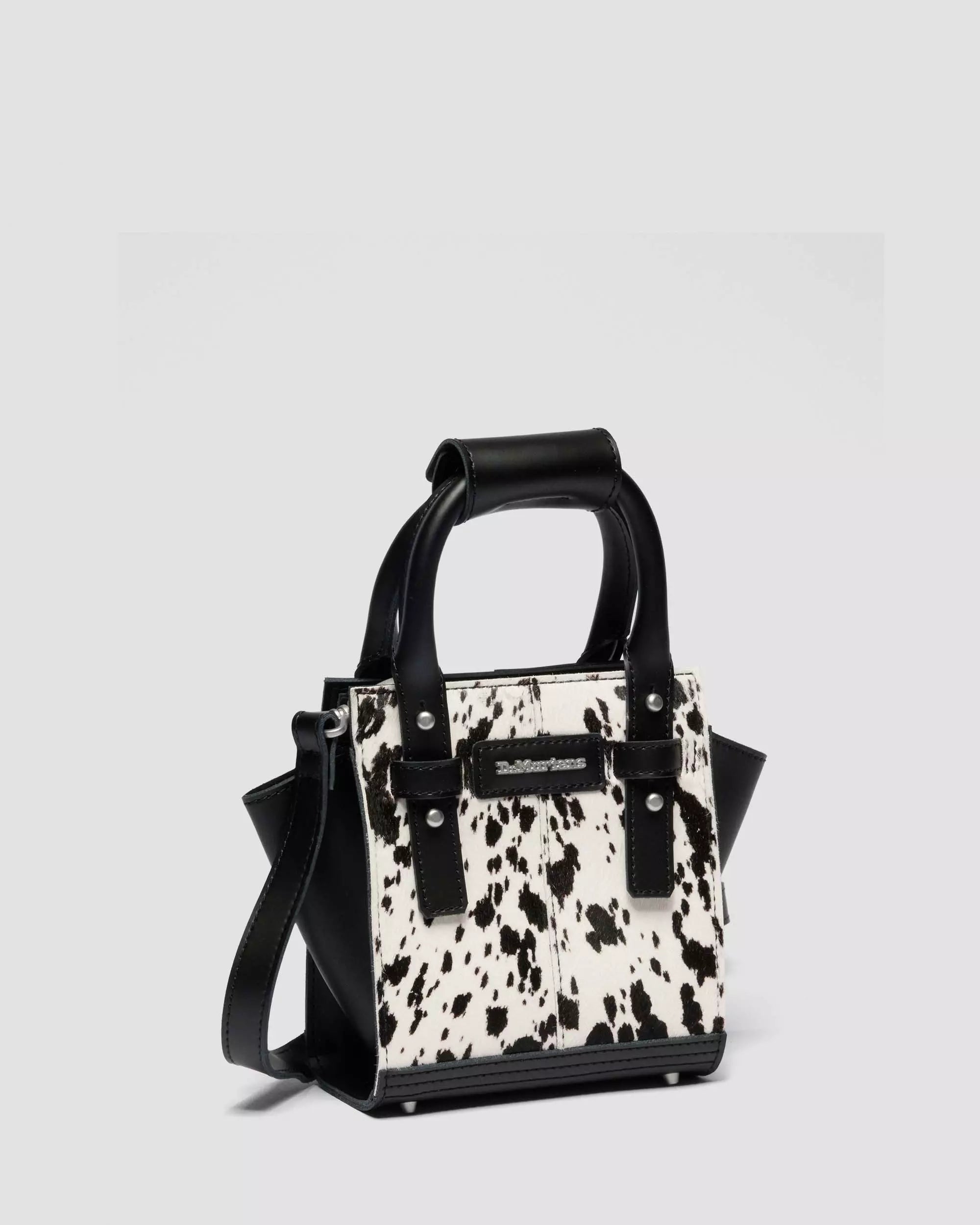 Extra Small Tote Bag Dalmatian Hair On & Kiev Leather Bag