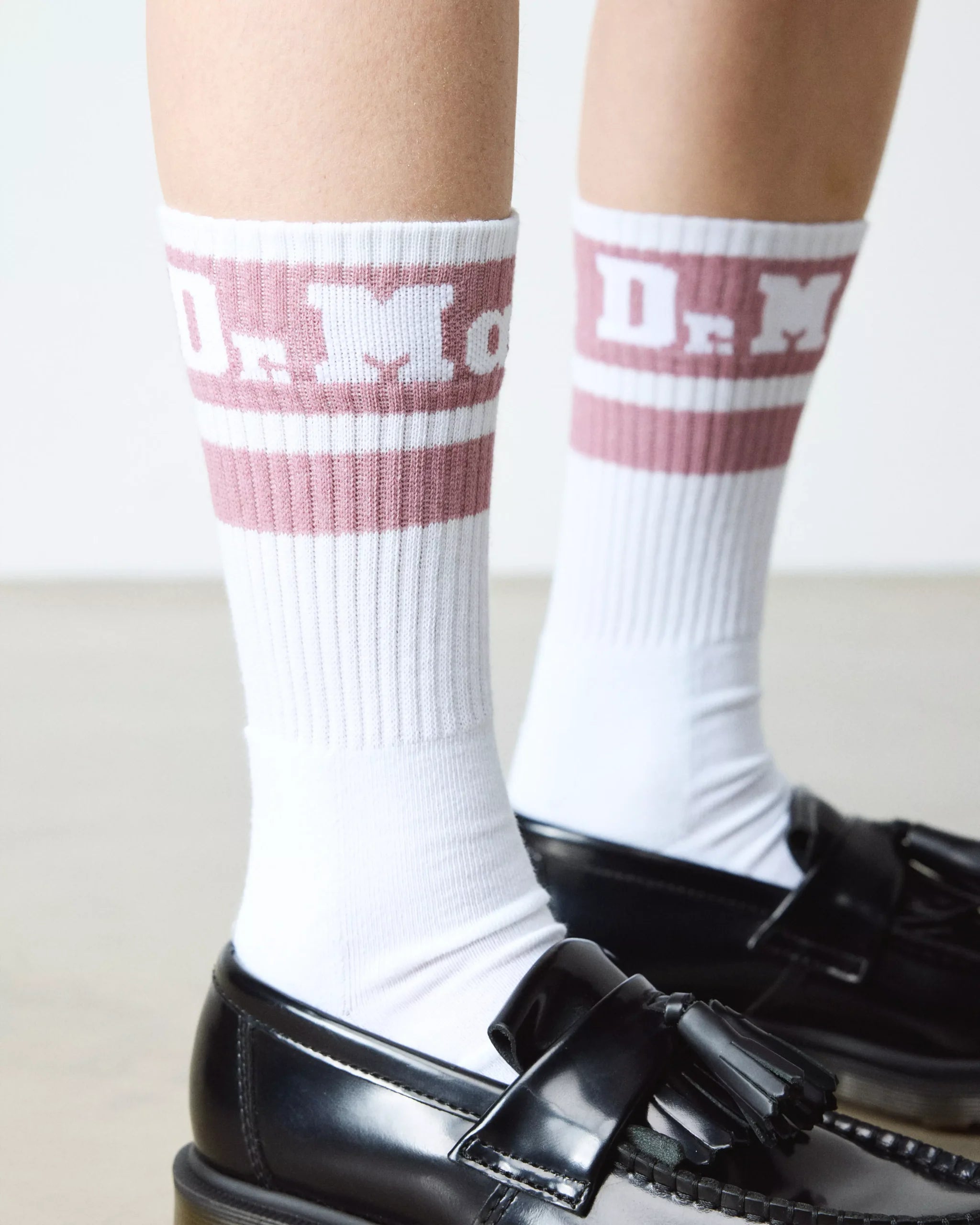 Athletic Logo Sock Organic Cotton Blend Socks