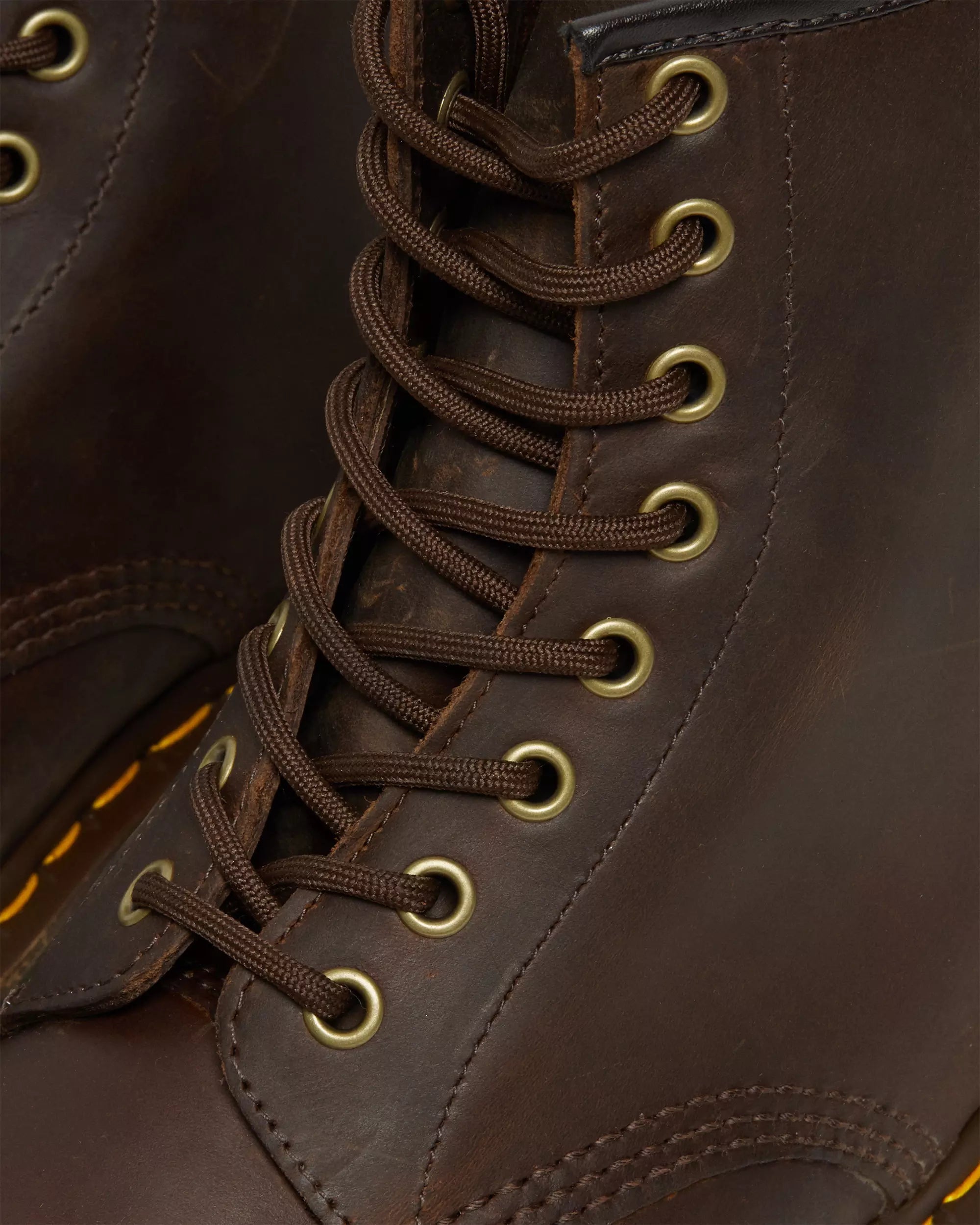 1460 Crazy Horse Leather Lace Up Boots