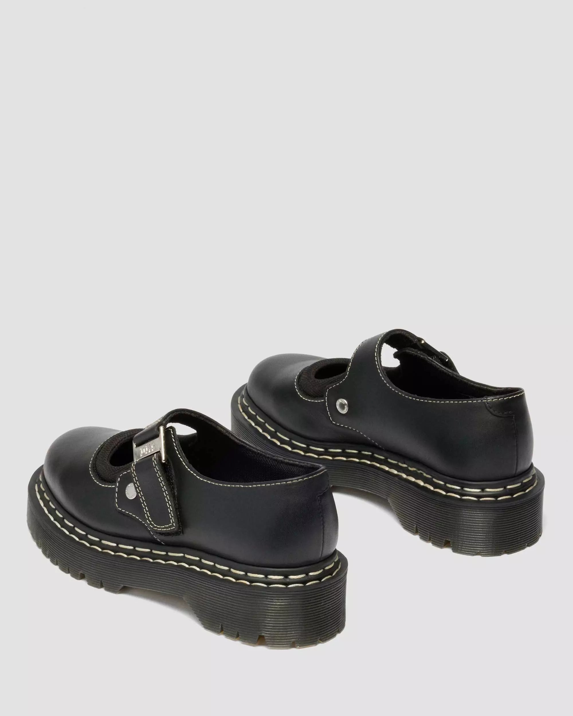 Mary Jane Bex Full Grain Leather Double Stitch Shoes