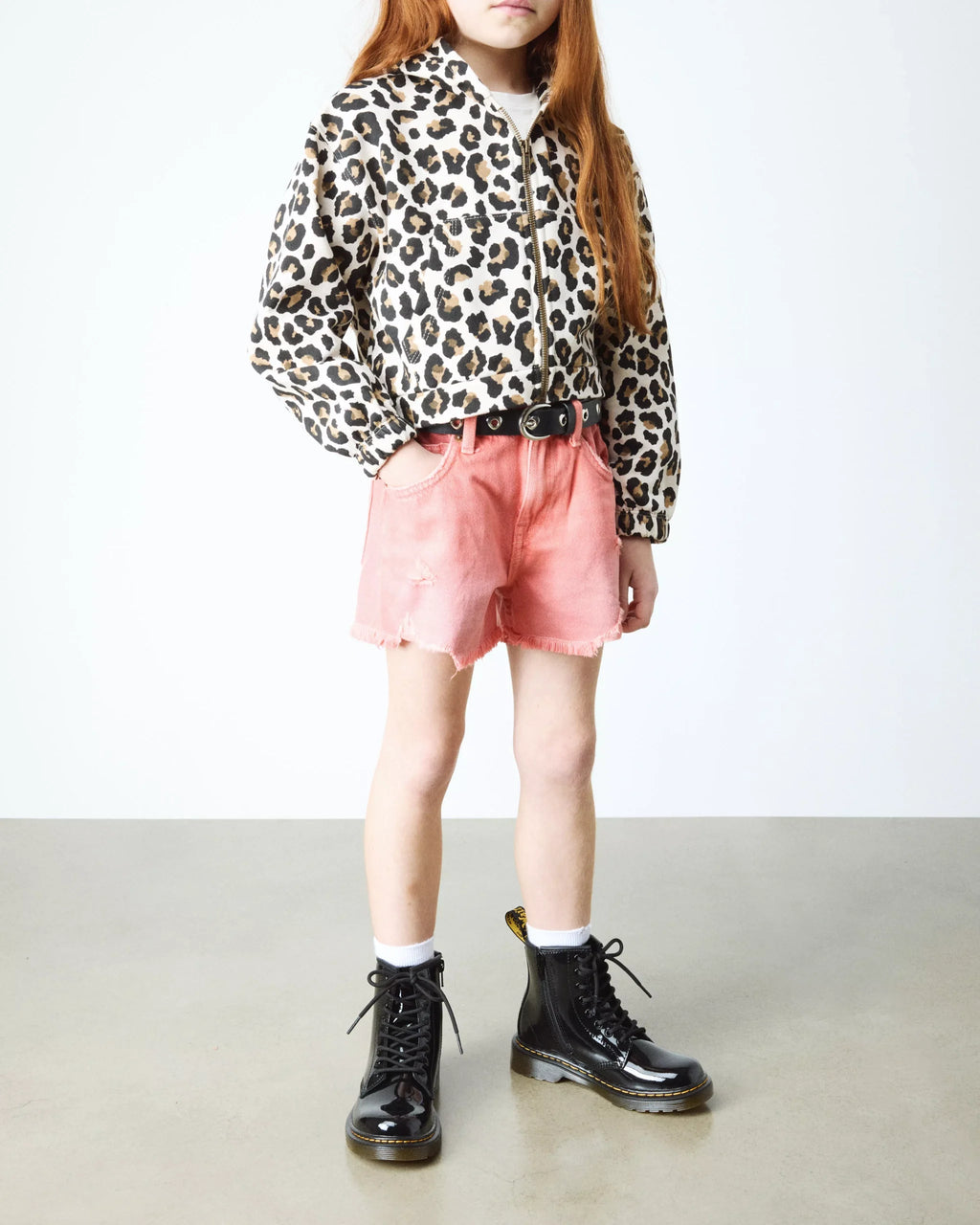 Junior 1460 Patent Leather Lace Up Boots