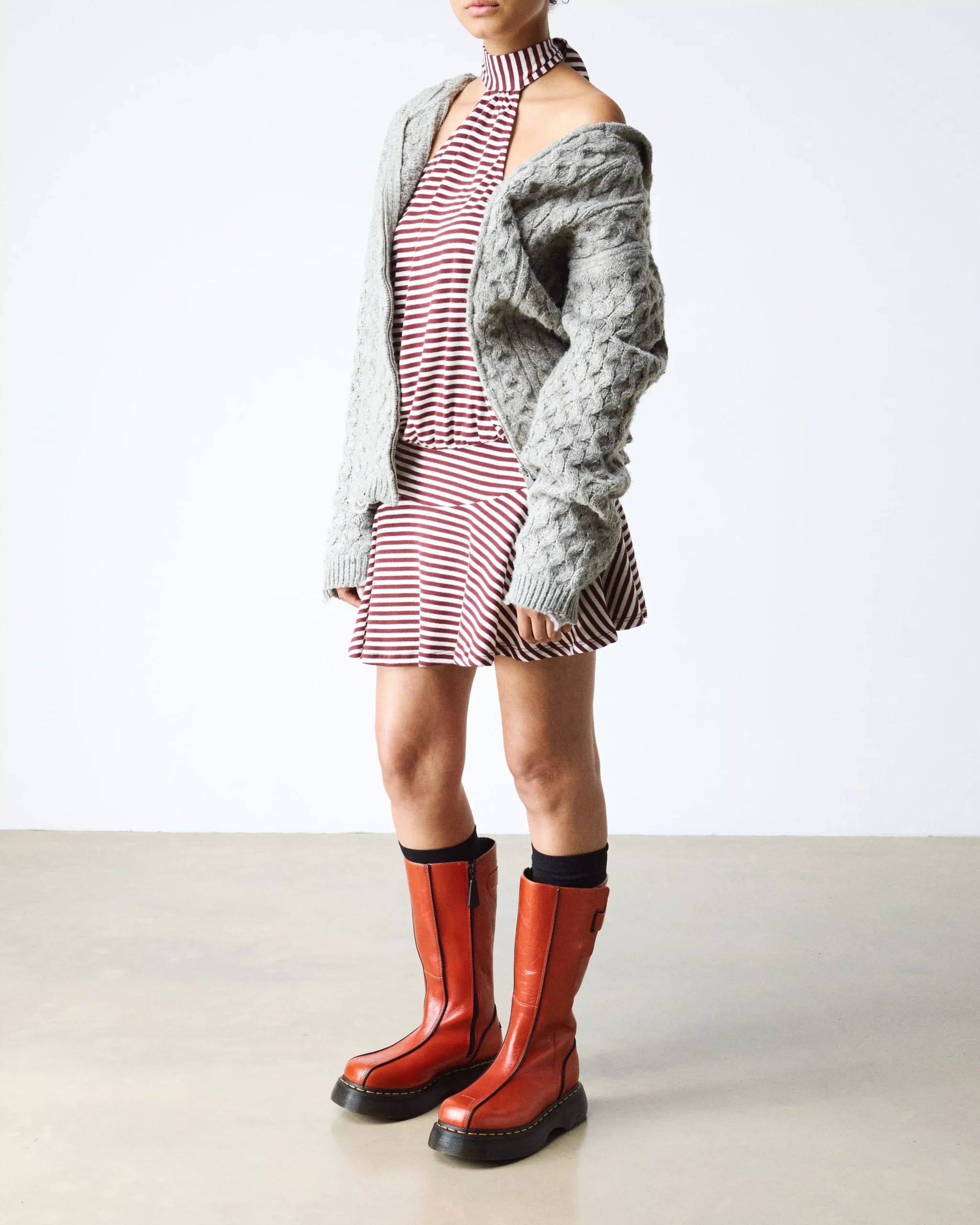 BUZZ HI Tall Eclipse Leather Boots