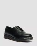 1461 White Stitch Smooth Leather Lace Up Shoes