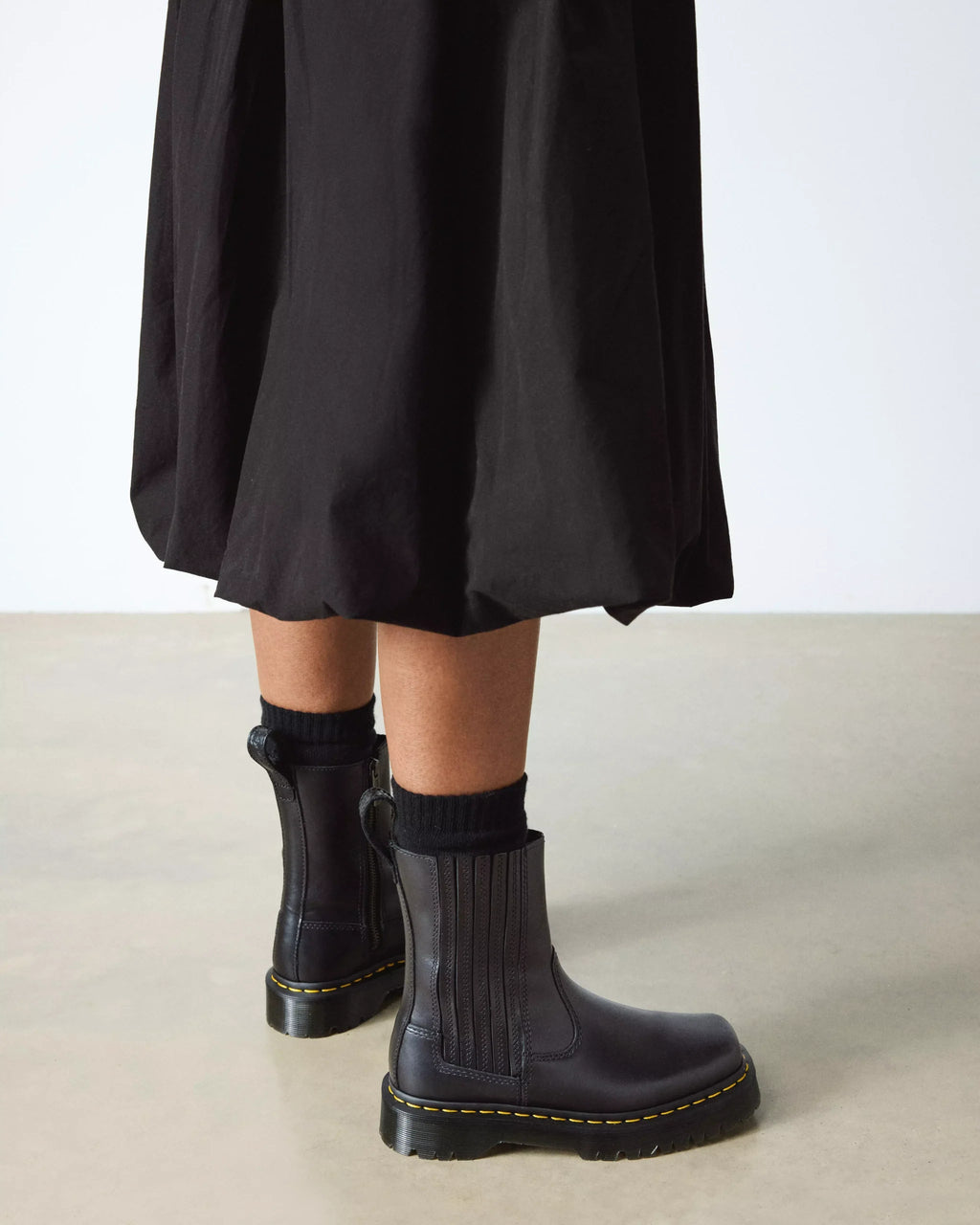 Amaayah Lo Orleans Leather Chelsea Boots