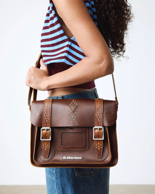 11 Inch Satchel Mayhem Leather Crossbody Bag