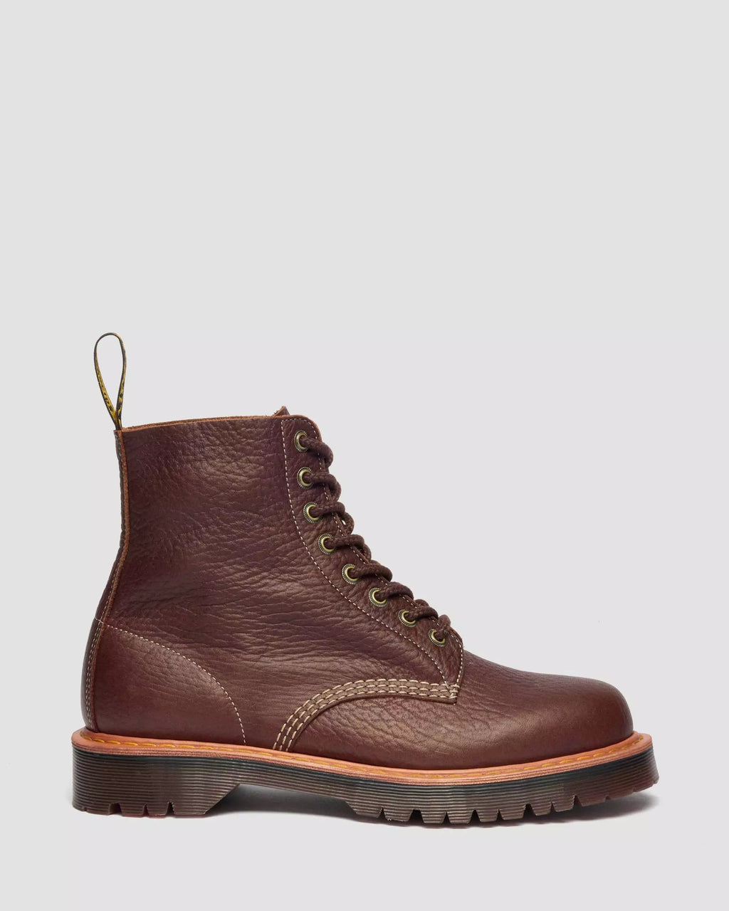 1460 Wild Grain Leather Lace Up Boots