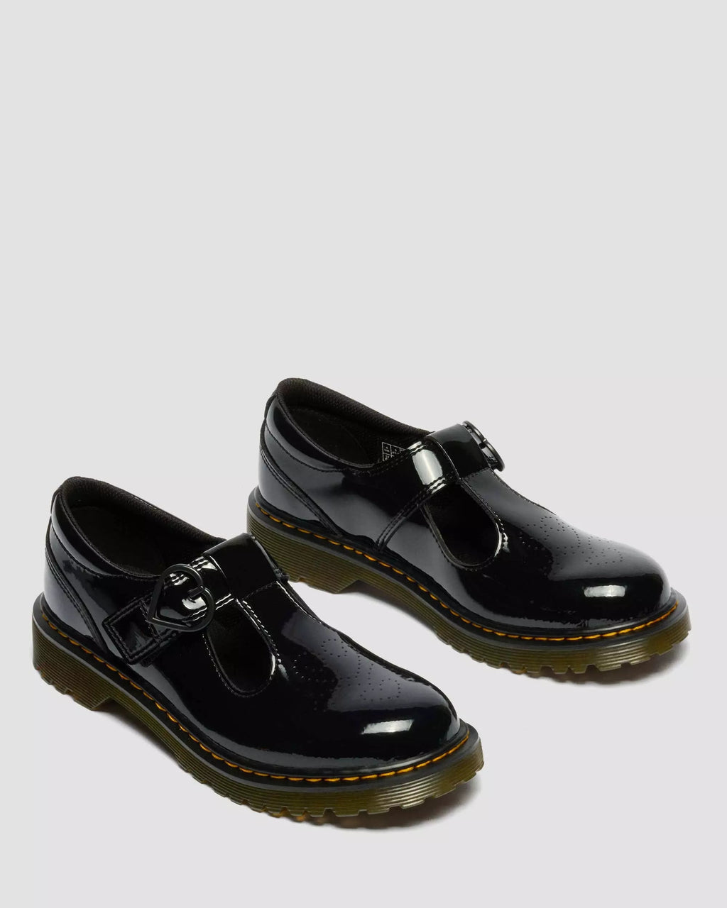 YOUTH POLLEY II Heart Patent Leather Shoes