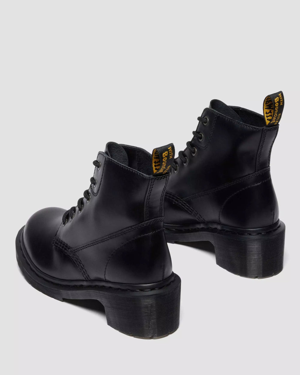 ALDERSTONE Orleans Leather Lace Up Ankle Boots
