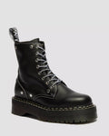 Jadon Monochrome Sendal Leather Platform Boots