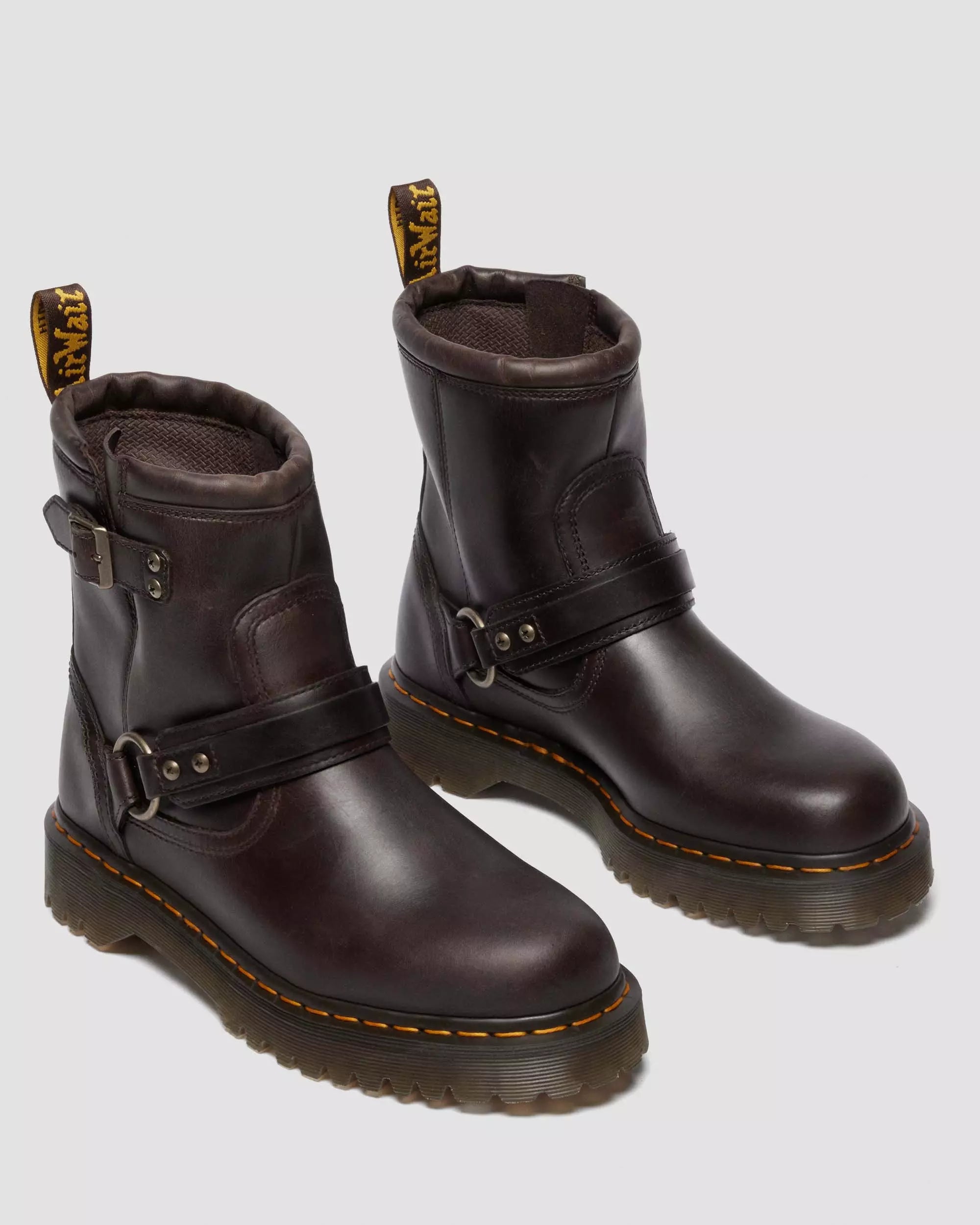 Anistone Harness Crazy Horse Biker Boots