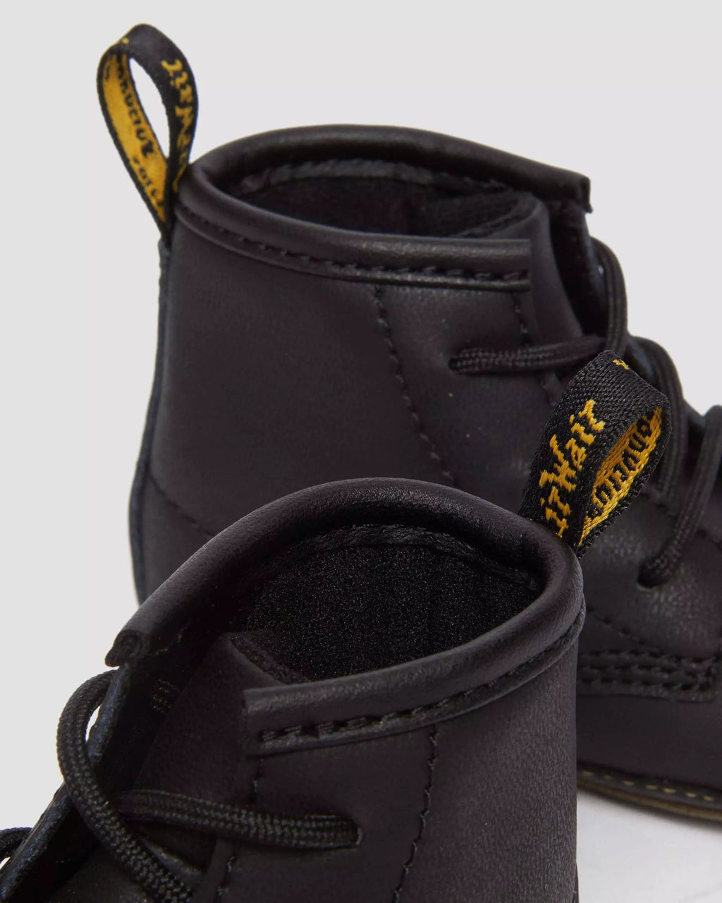 Newborn 1460 Auburn Leather Booties