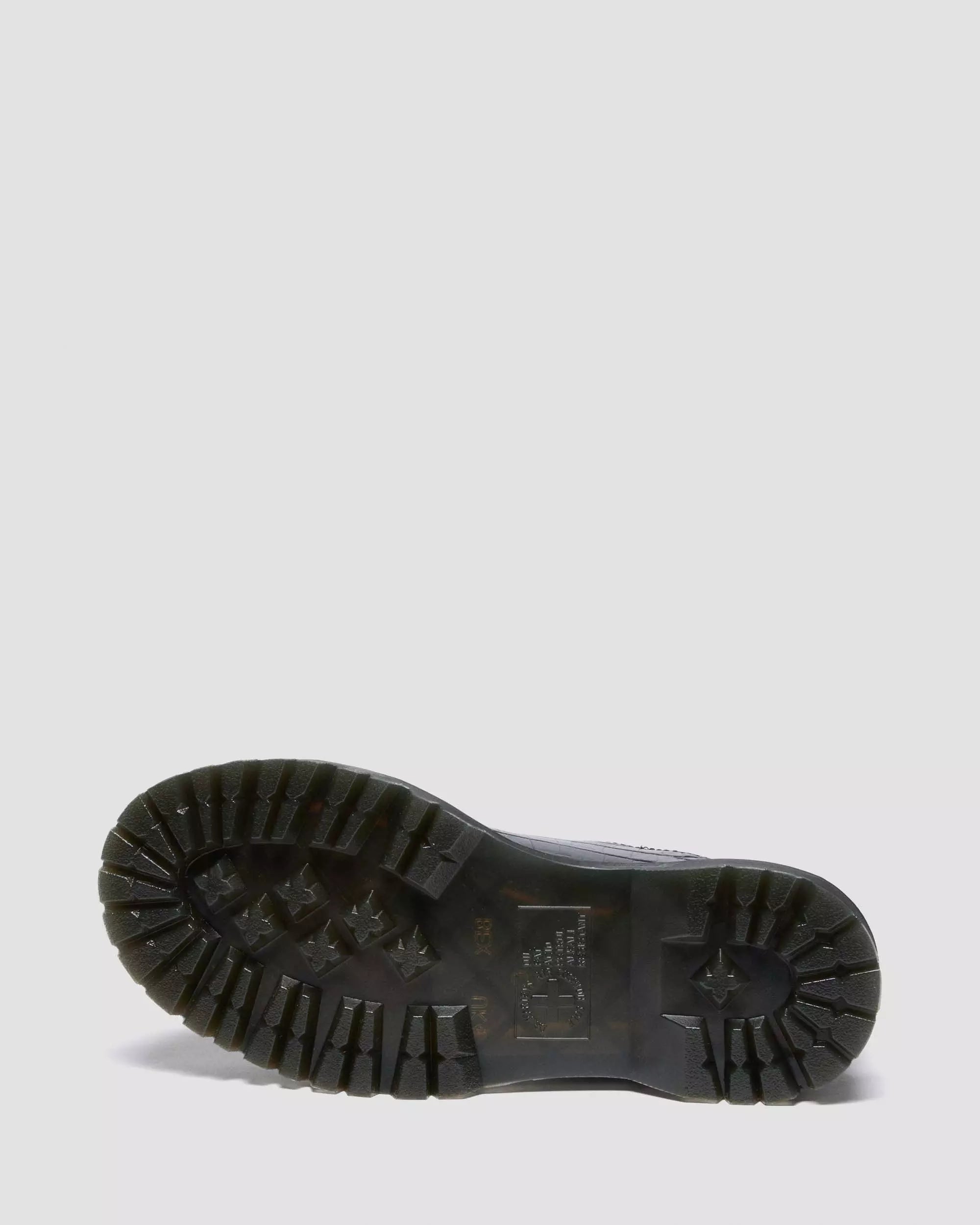 Rejena Mary Jane Croc Emboss Leather Shoes