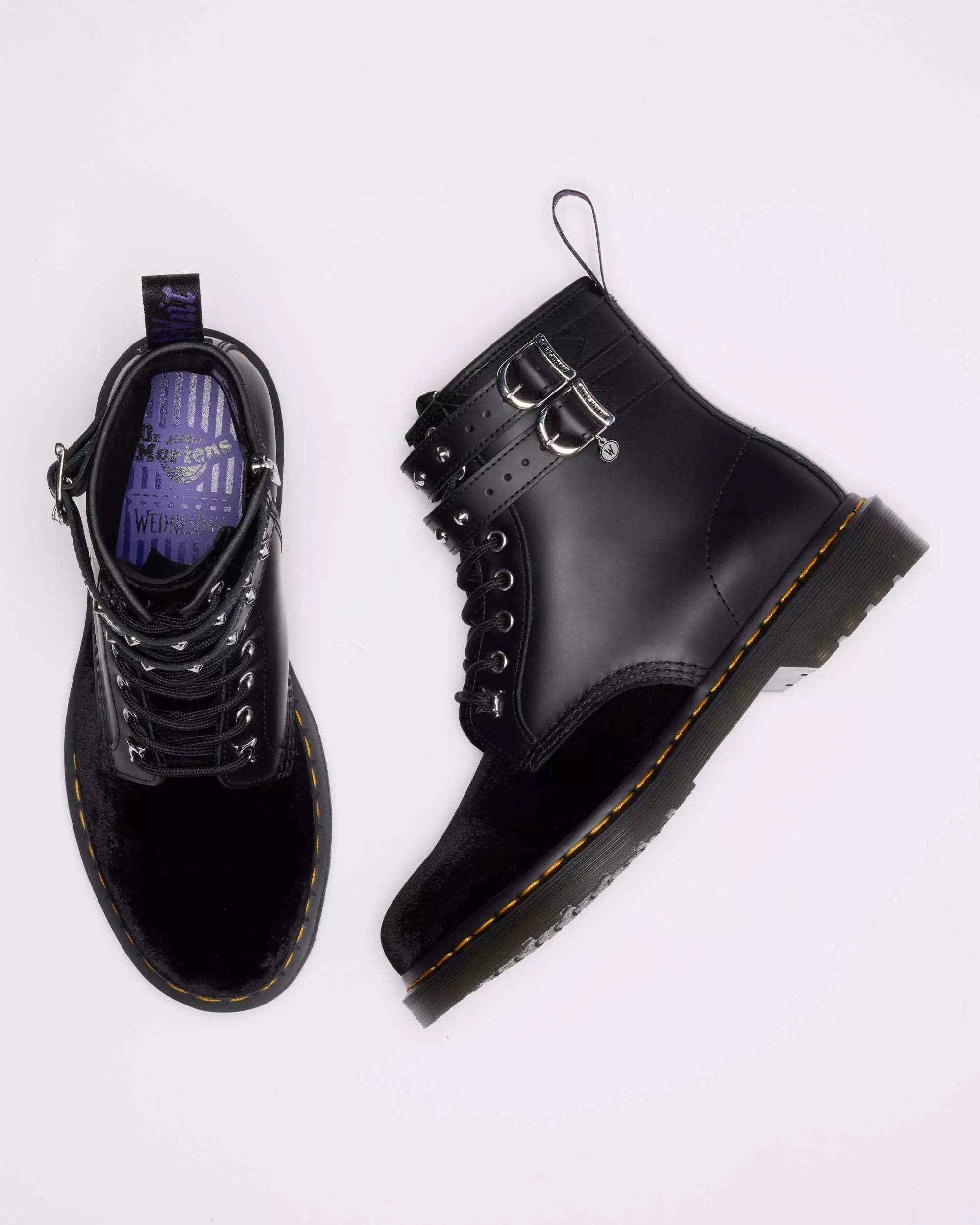 1460 Wednesday Velvet Boots