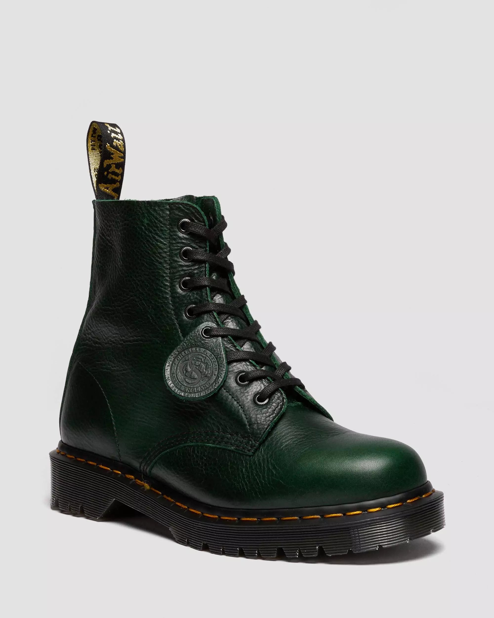 1460 Pascal Made In England Buckingham Leather Lace Up Boots