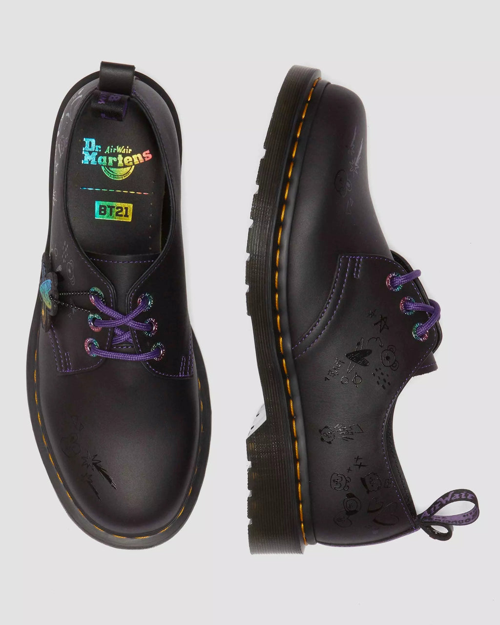 1461 x BT21 Oxford Shoes