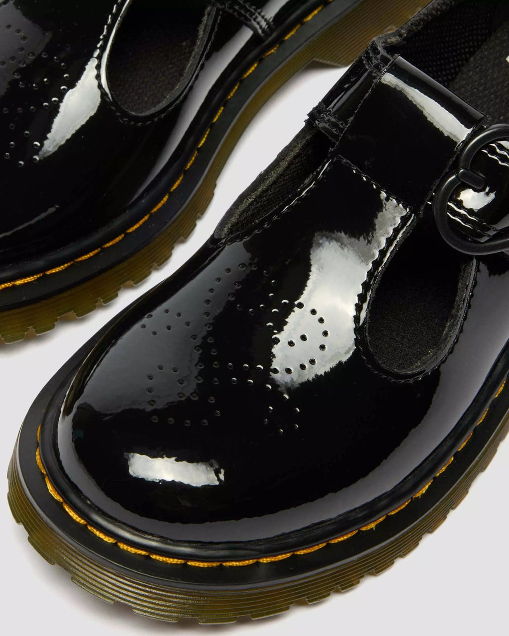 JUNIOR POLLEY II Heart Patent Leather Shoes