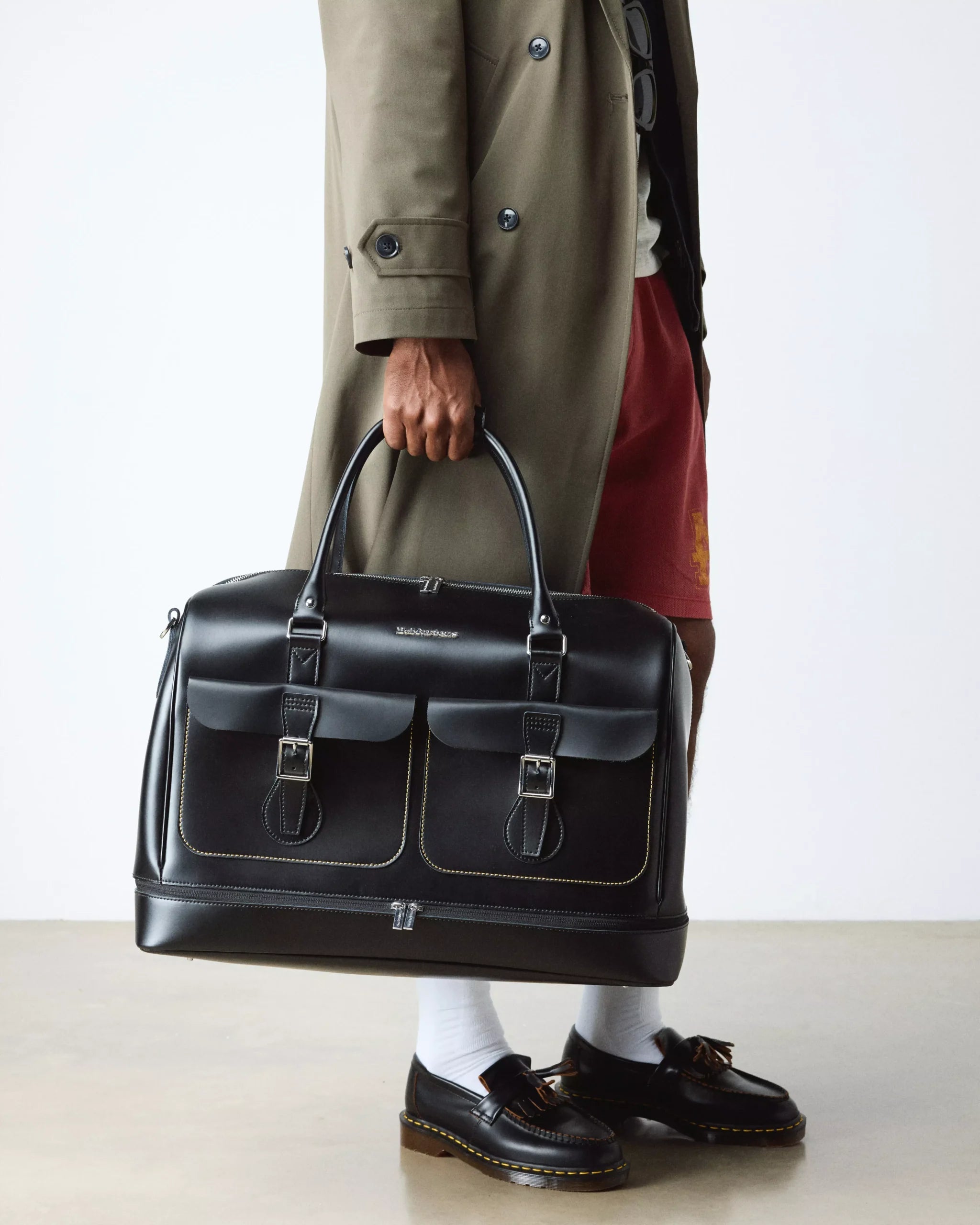 Weekender Smooth Leather Bag