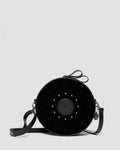 Wednesday Round Backpack Velvet & Kiev Leather Bag