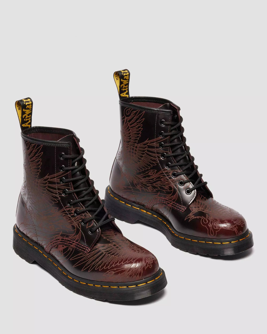 1460 PHOENIX Arcadia Rub Off Leather Boots
