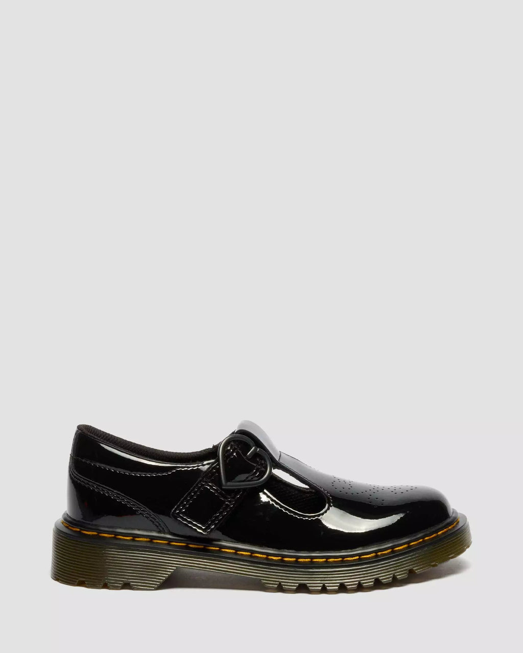 JUNIOR POLLEY II Heart Patent Leather Shoes