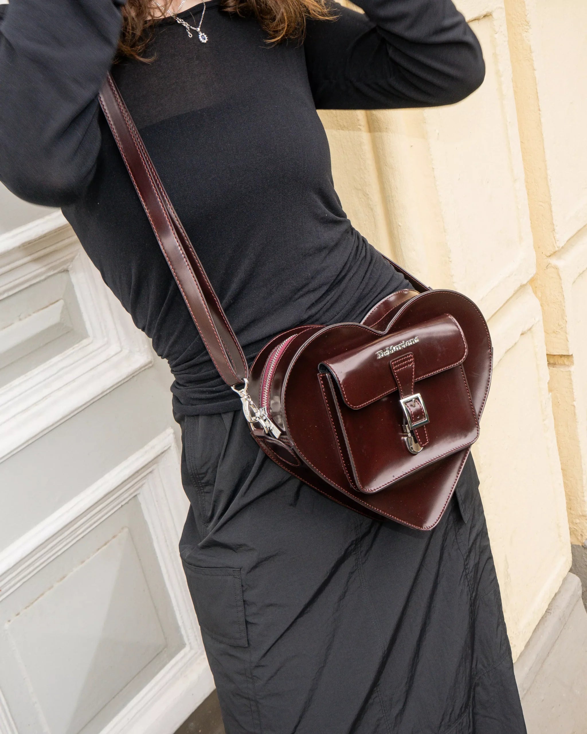 Vegan Heart Shaped Backpack Vegan Bag