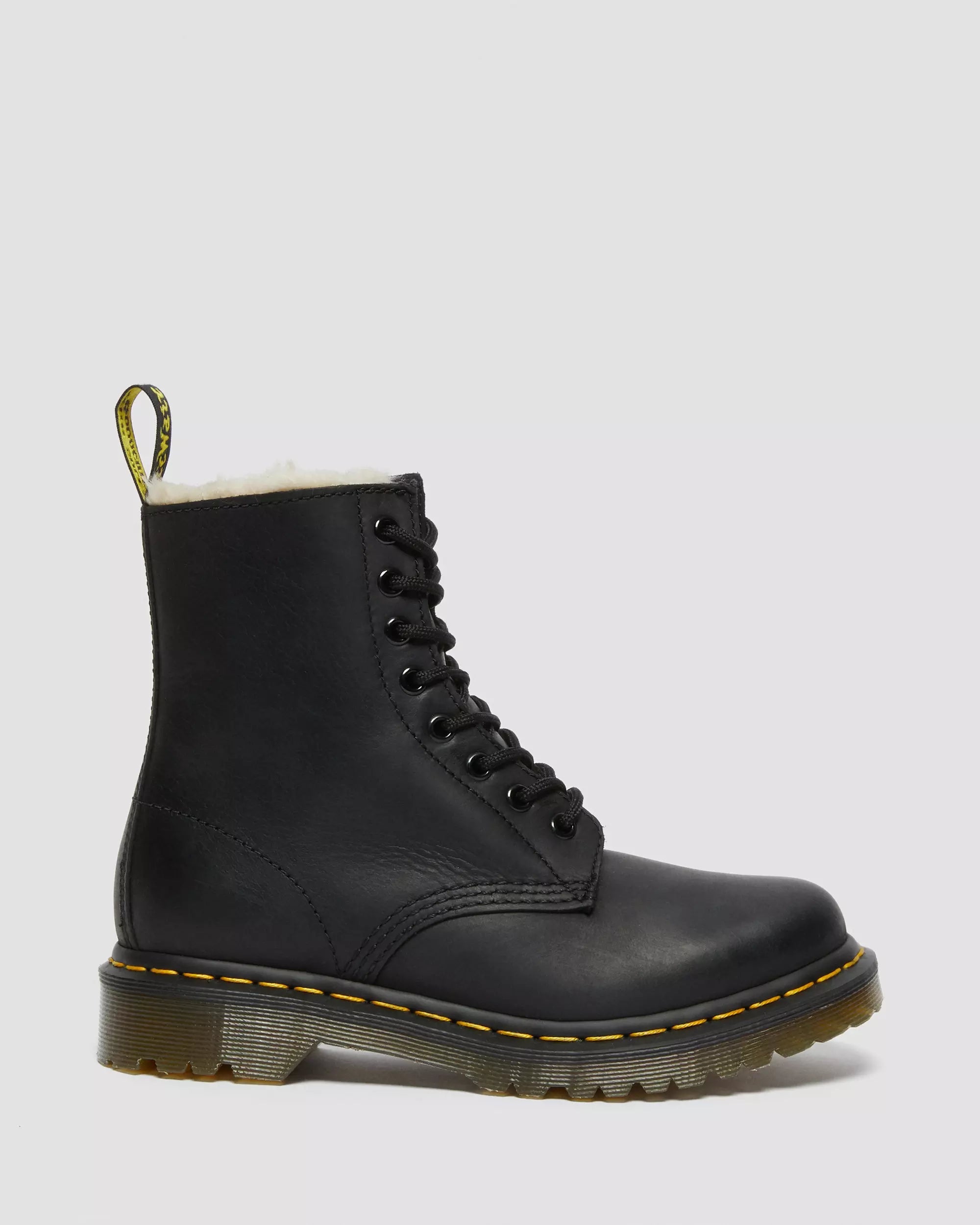 1460 Women's Faux Fur Lined Lace Up Boots