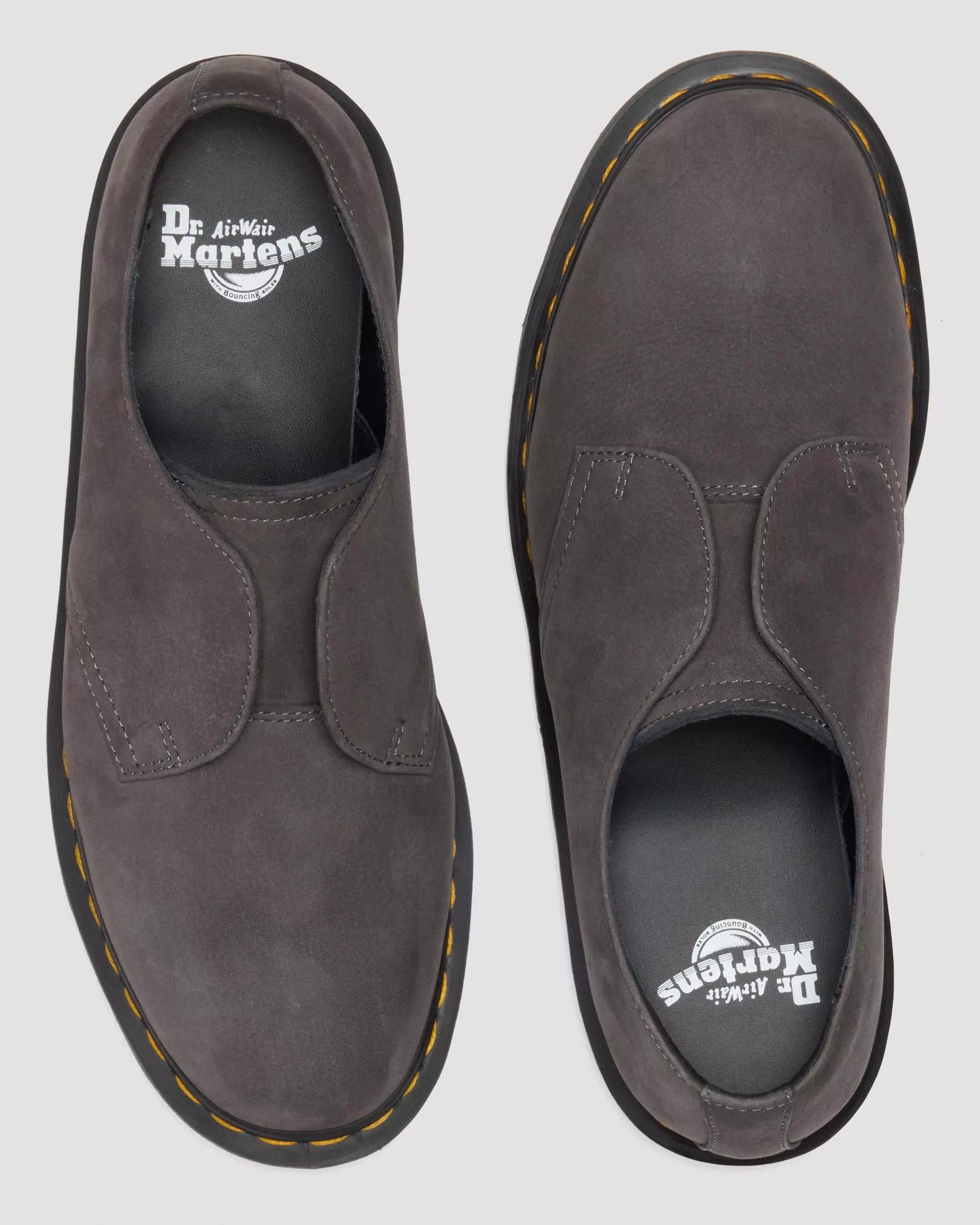 1461 LACELESS Soft Nubuck Slip On Shoes