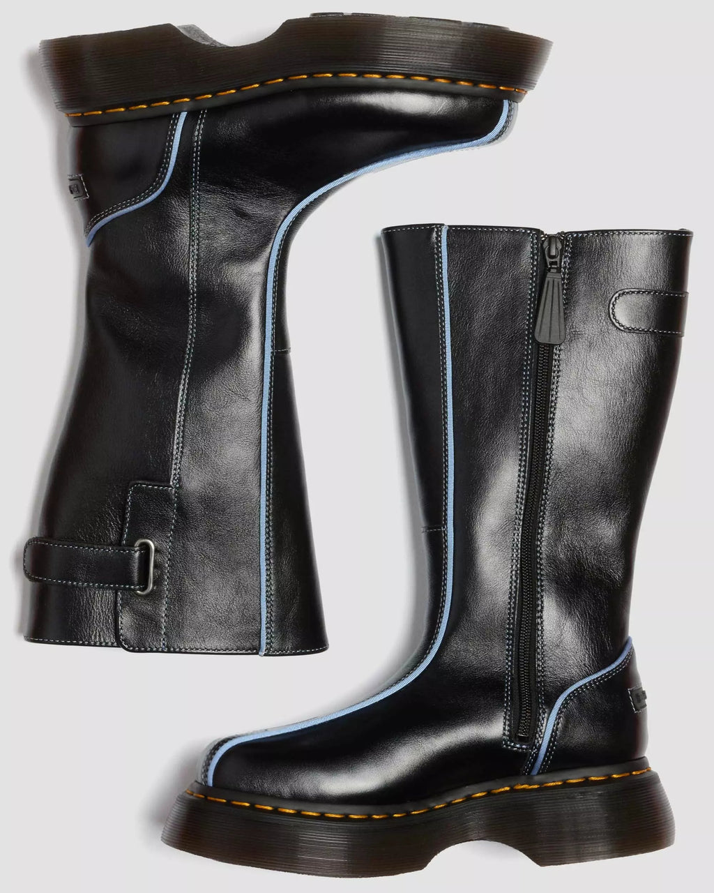 Buzz Hi Tall Gloss Leather Boots