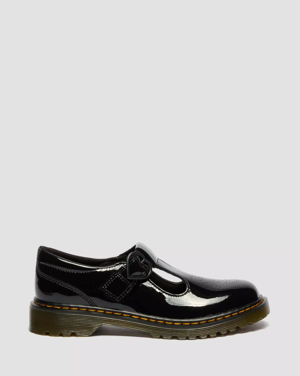 YOUTH POLLEY II Heart Patent Leather Shoes