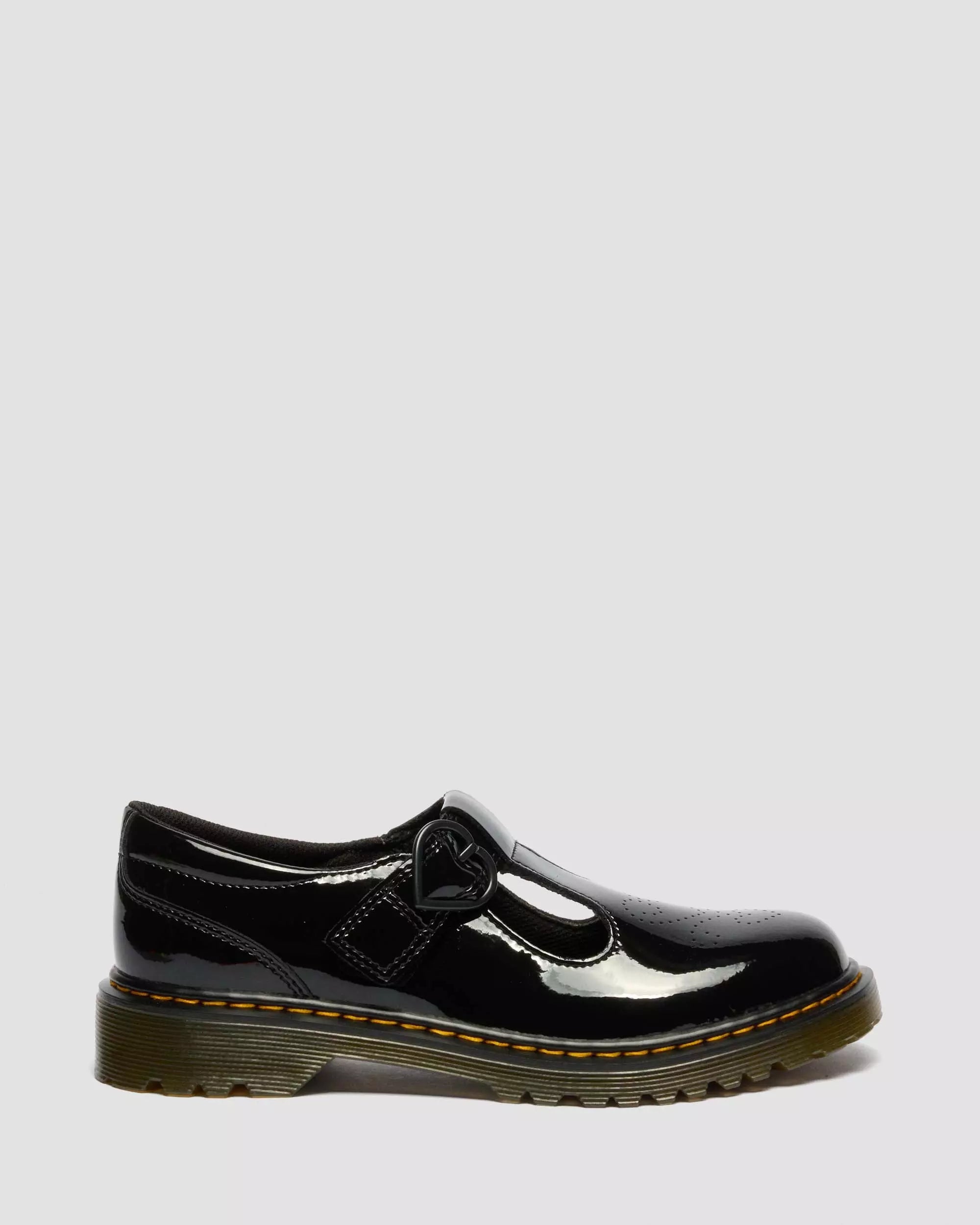 YOUTH POLLEY II Heart Patent Leather Shoes